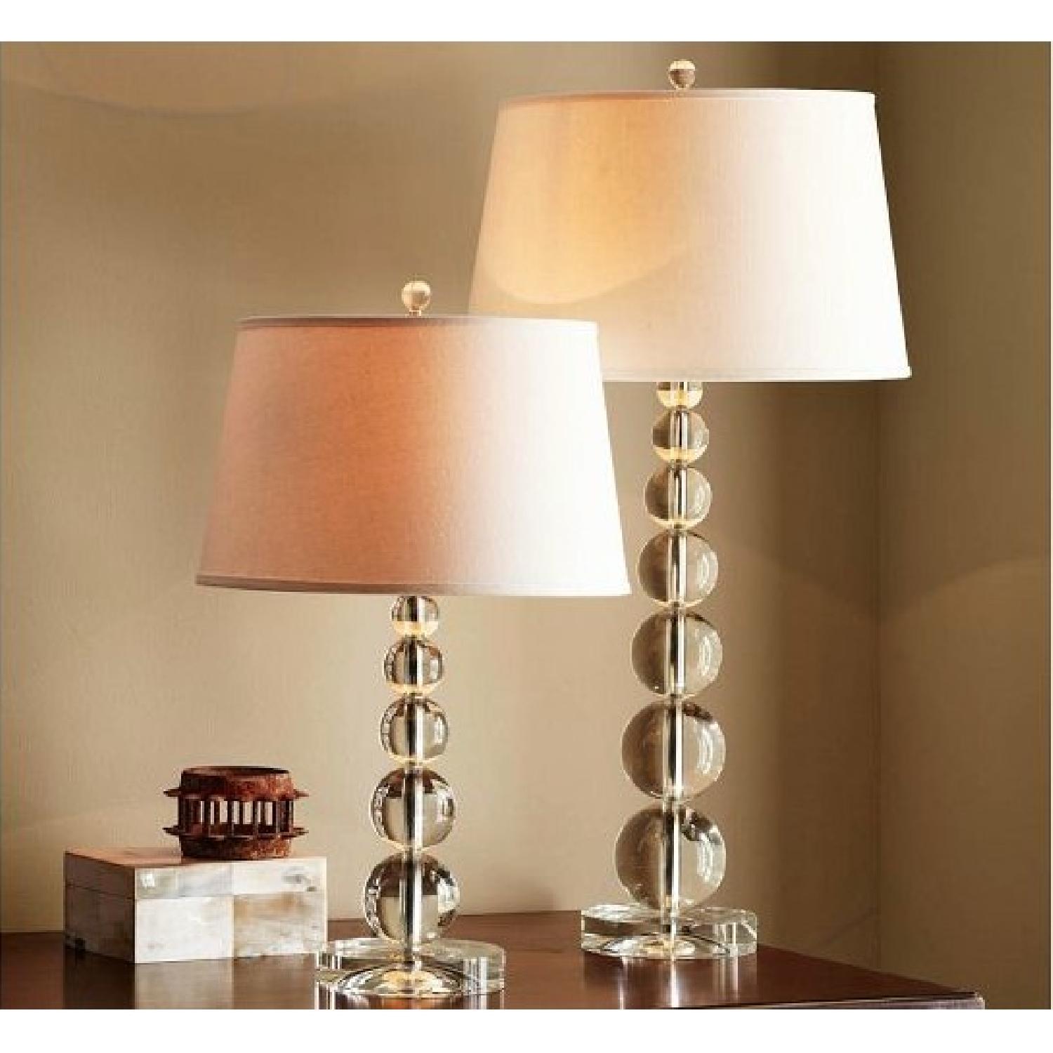 Pottery Barn Bedside Lamps - 2 Available - image-1
