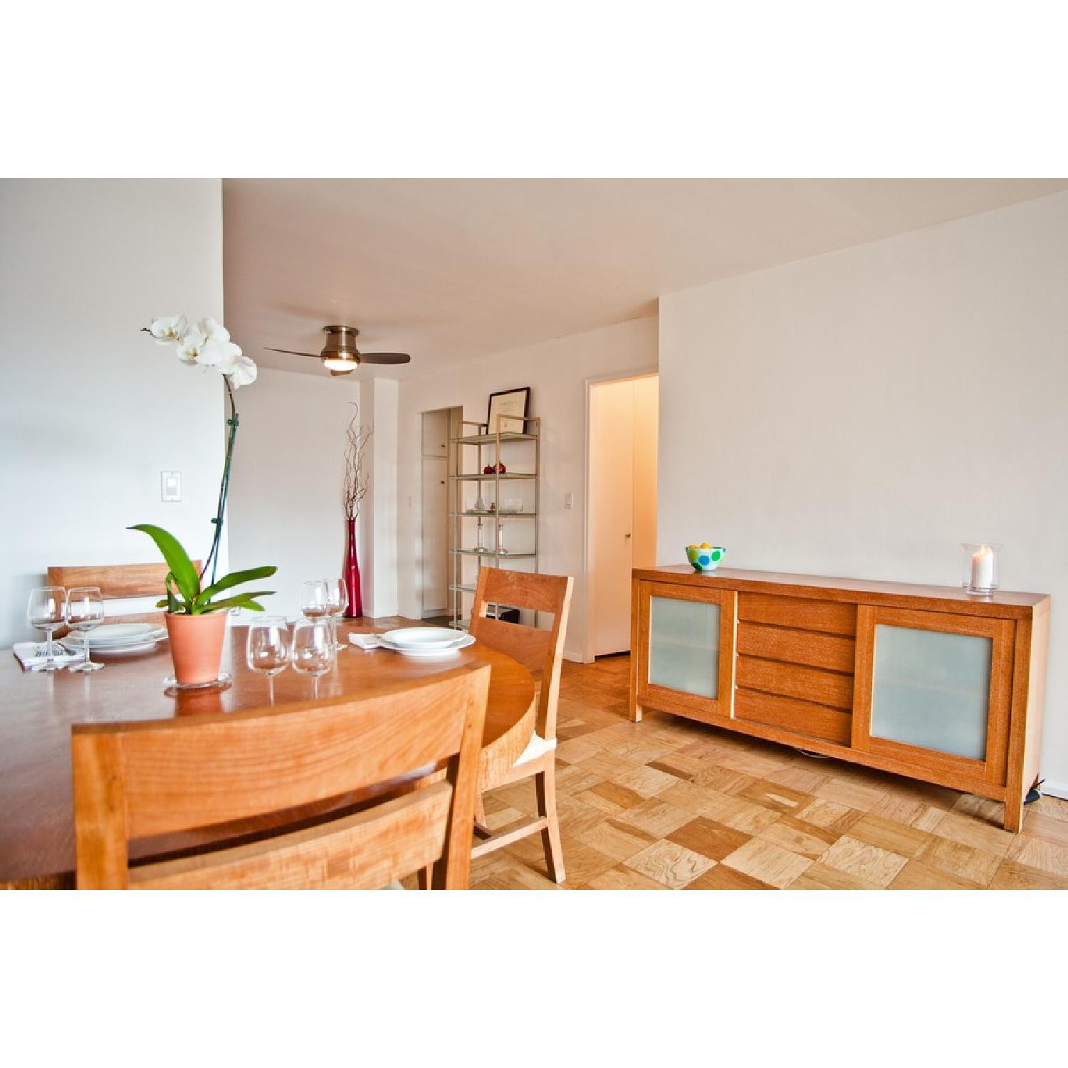 Crate & Barrel Round Table - image-1