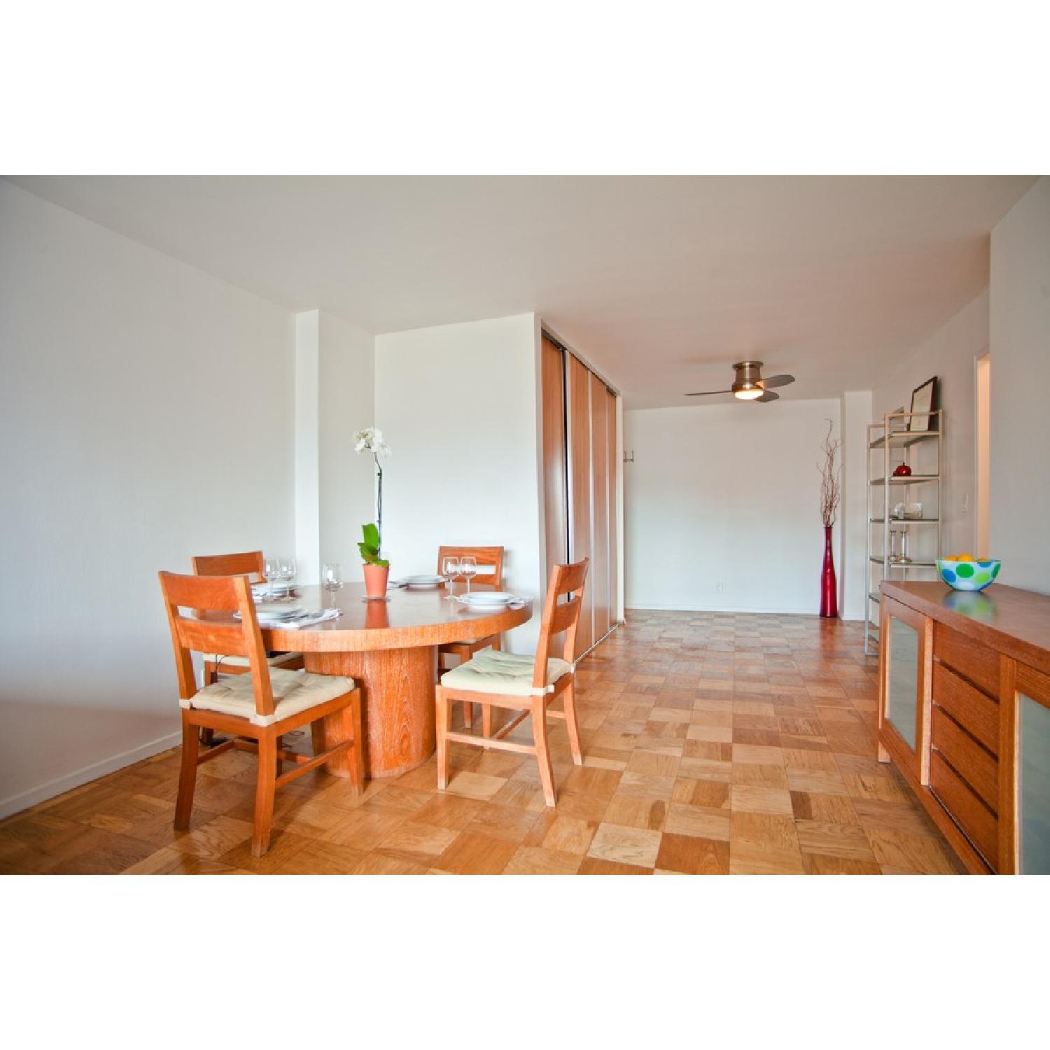 Crate & Barrel Round Table - image-2