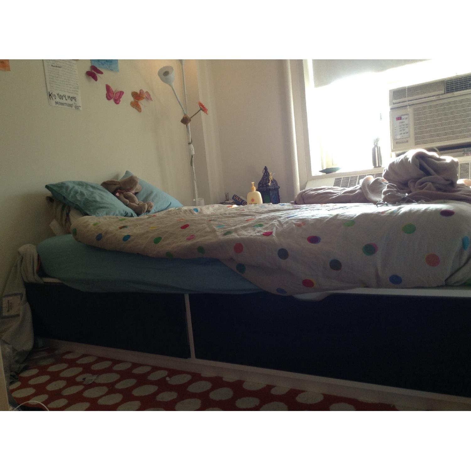 Ikea Twin Bed w/ Storage - image-1
