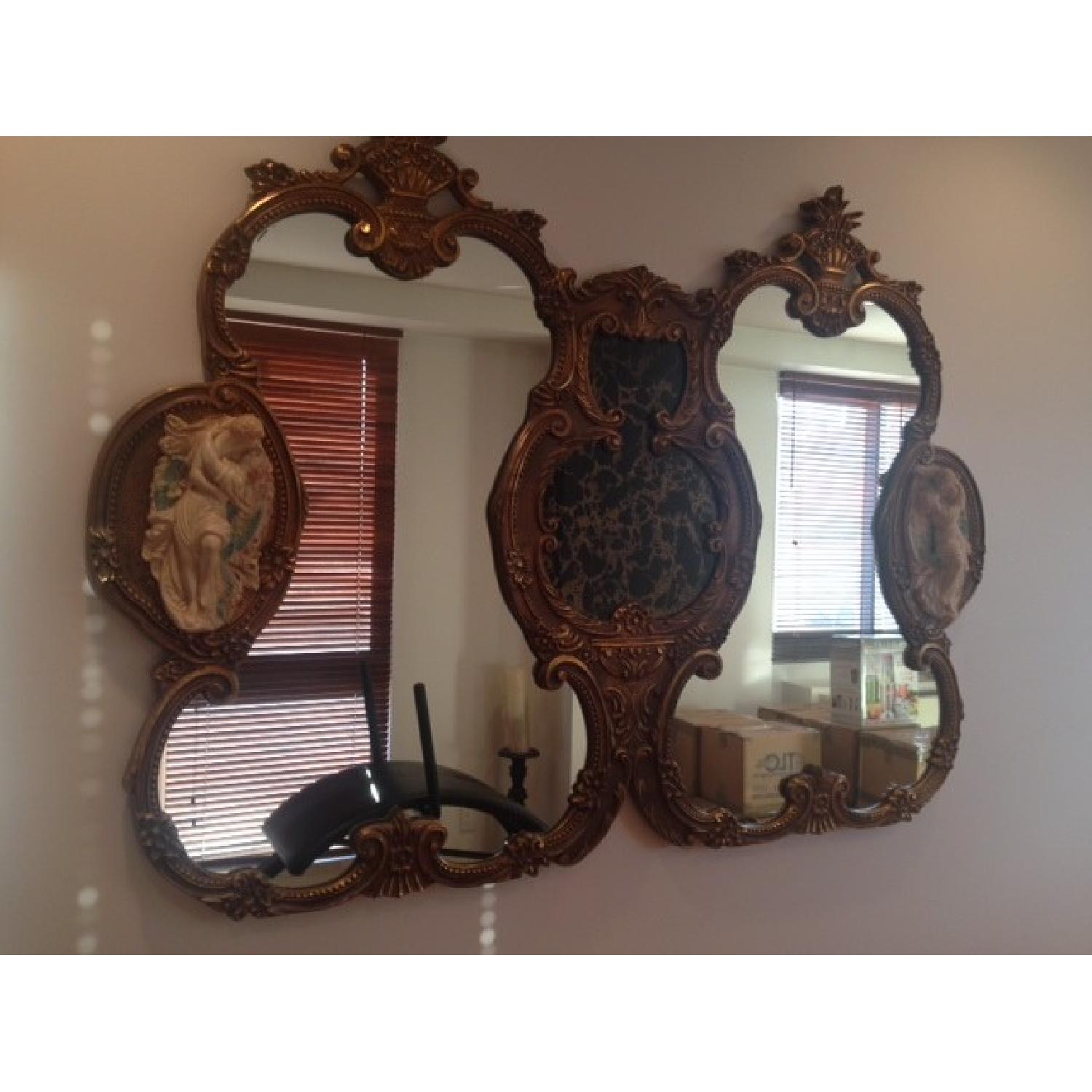 Antique Gold Mirror - image-2