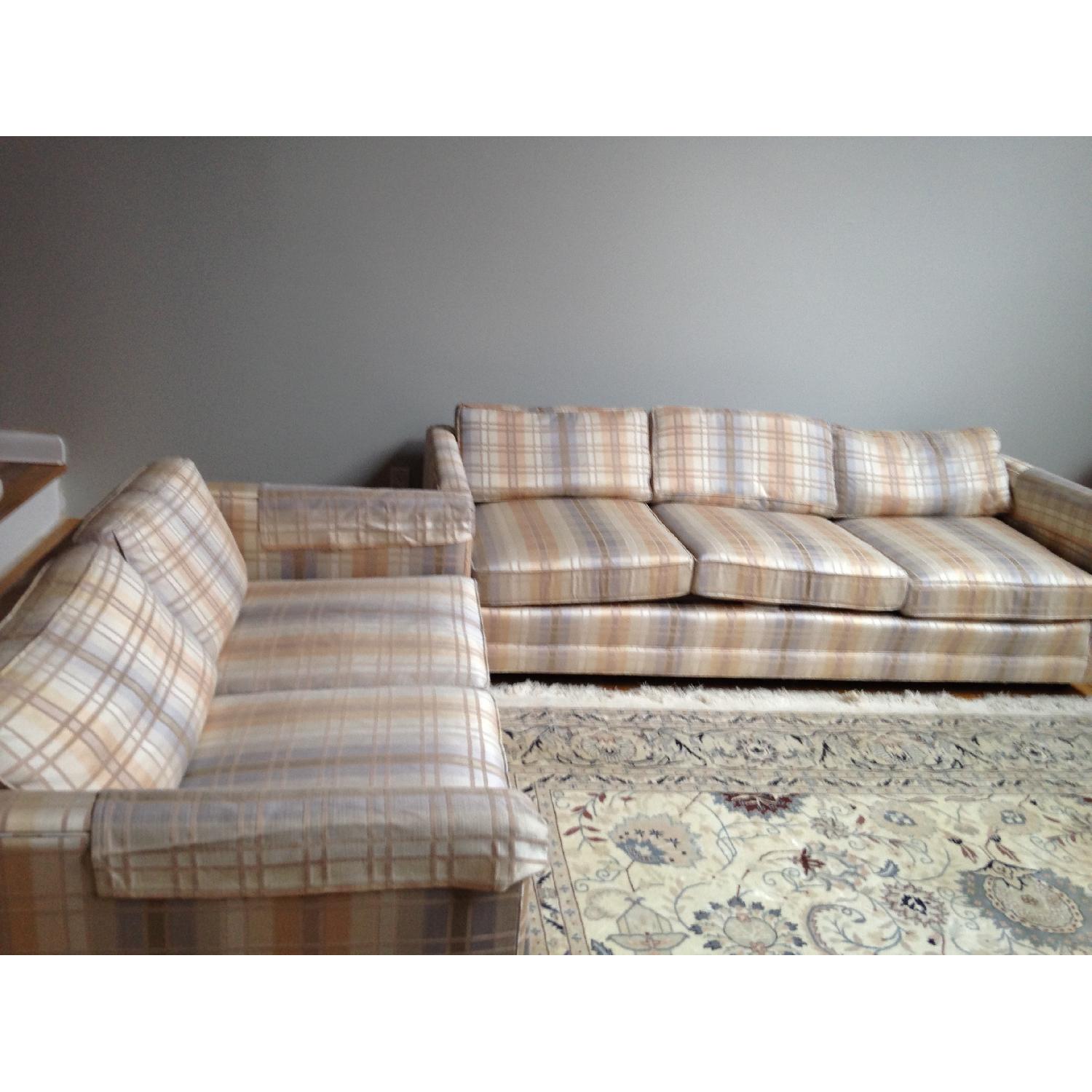 Henredon Sofa + Loveseat Set AptDeco