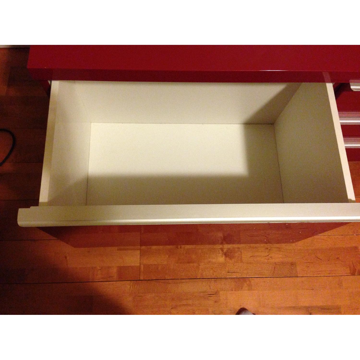 ikea Red TV w/ Gloss Finish AptDeco