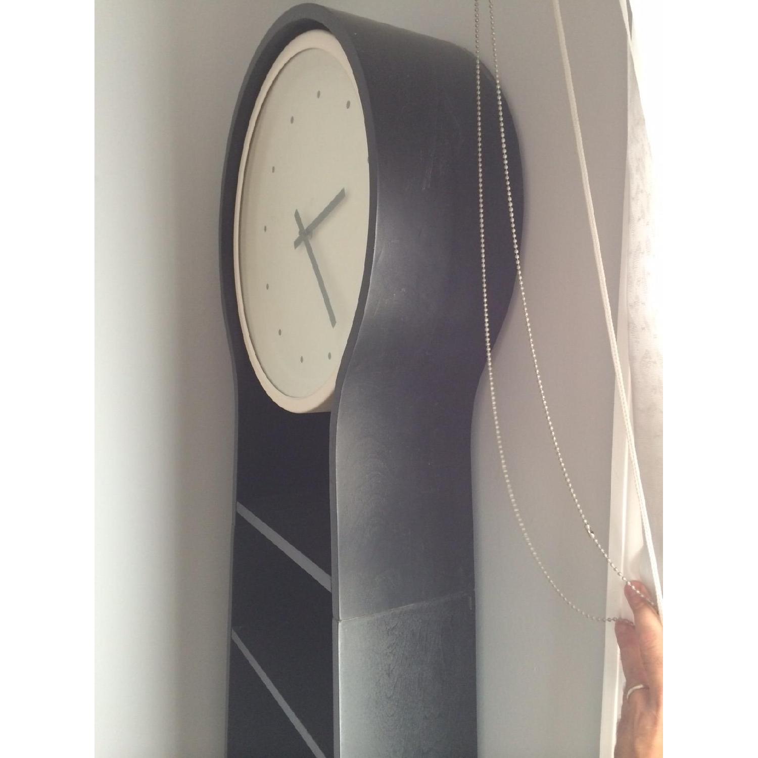 Ikea Clock Book Shelf AptDeco