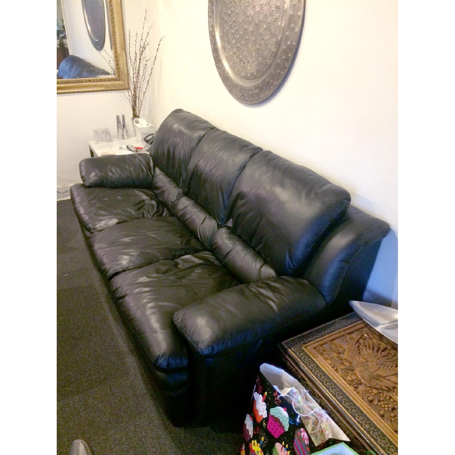 Westhampton Leather Couch - image-2