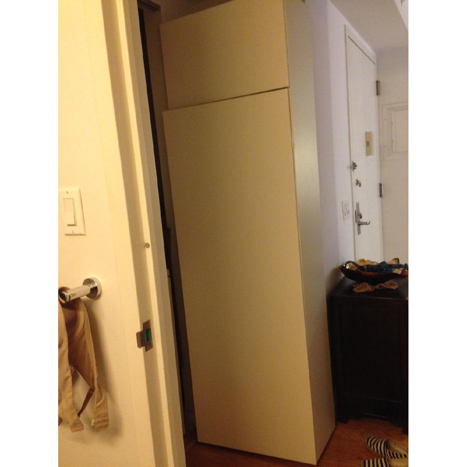 Ikea Extra Tall White Lacquer AptDeco