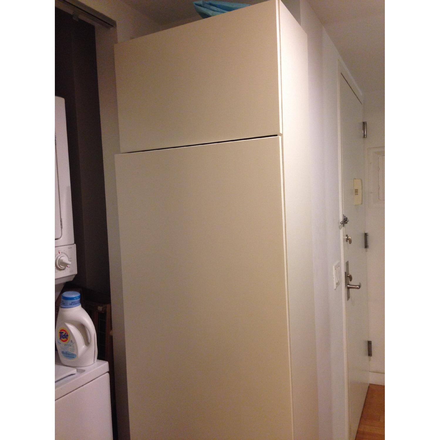 Ikea Extra Tall White Lacquer AptDeco