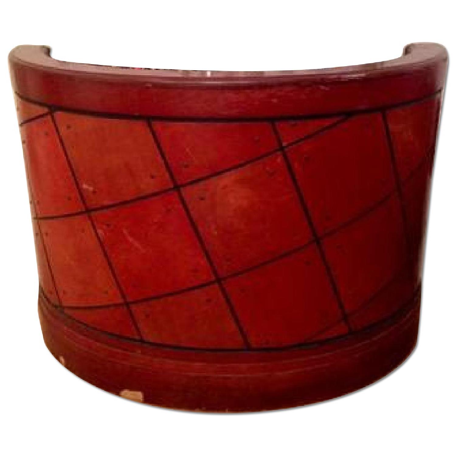 Vintage Art Deco Wooden Dry Bar AptDeco