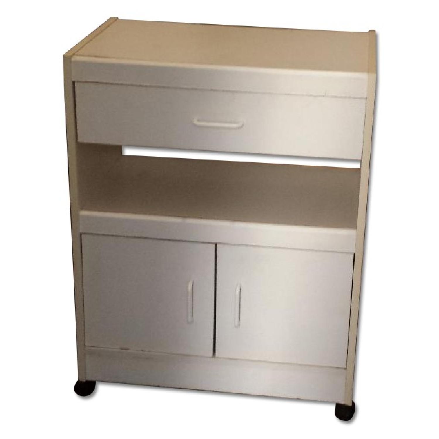 Microwave Stand With Storage Aptdeco