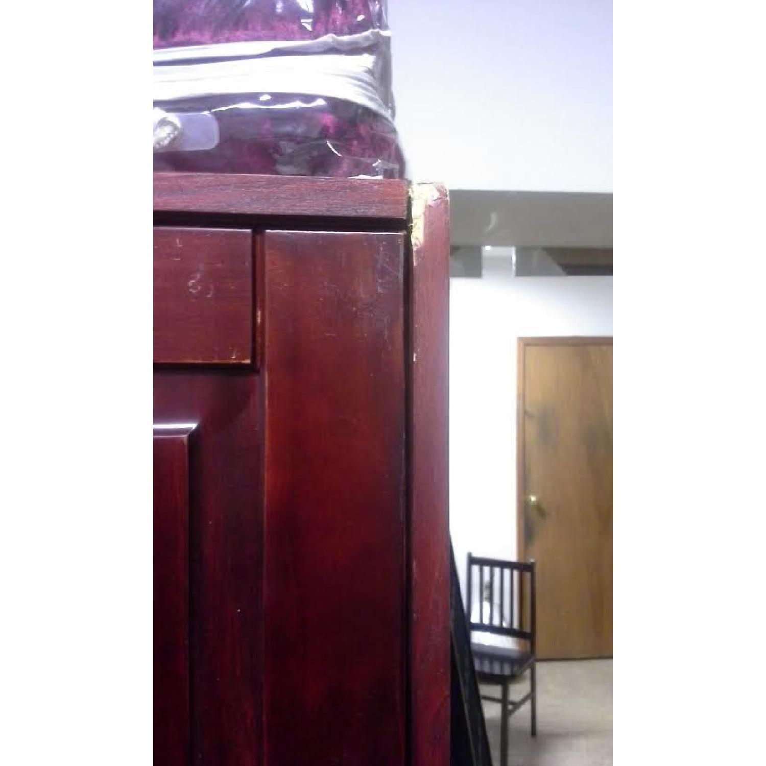Palace Imports Mahogany Wardrobe - image-2