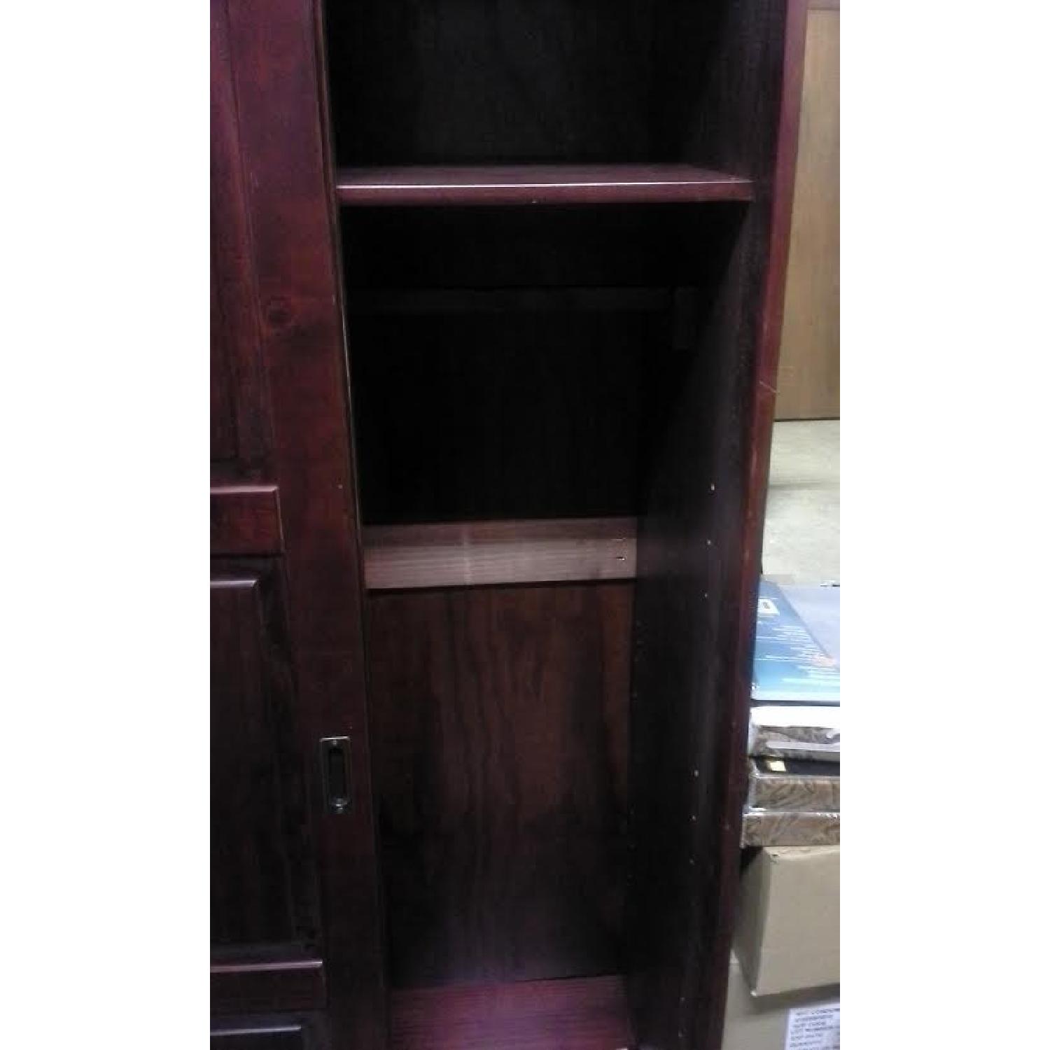 Palace Imports Mahogany Wardrobe - image-5