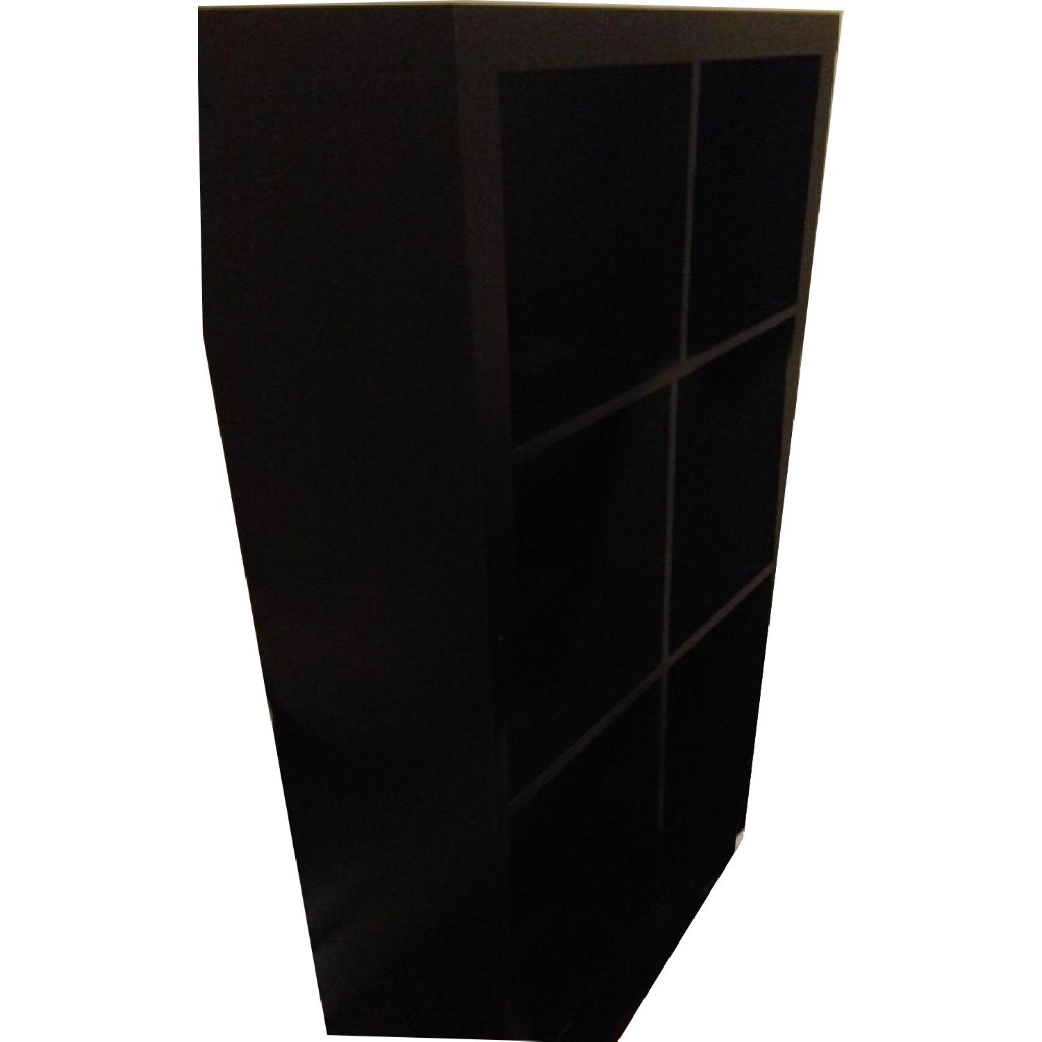 Ikea Expedit Desk and Bookcase Cube Display and chair - image-5