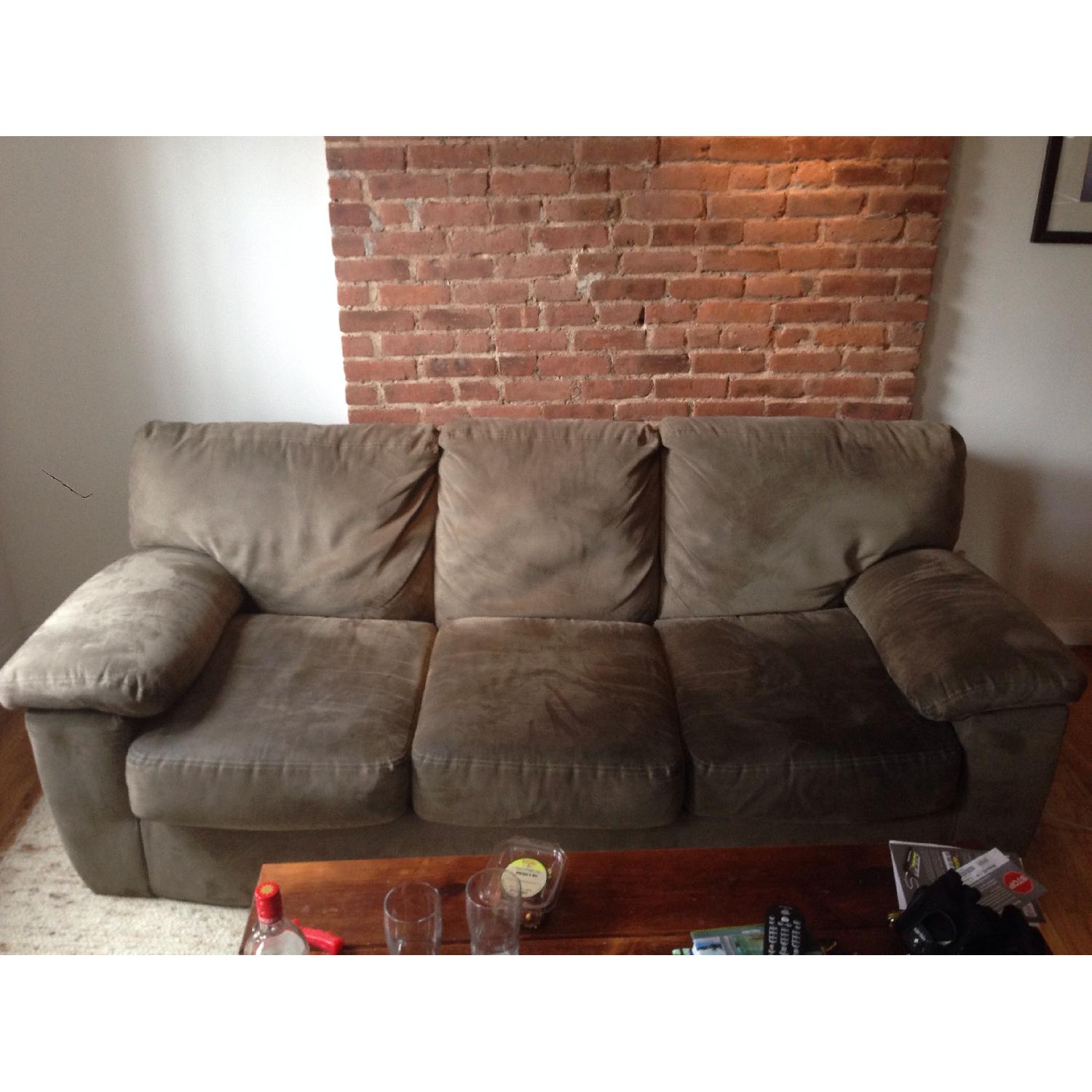 Sage Green Couch/Sofa - image-1