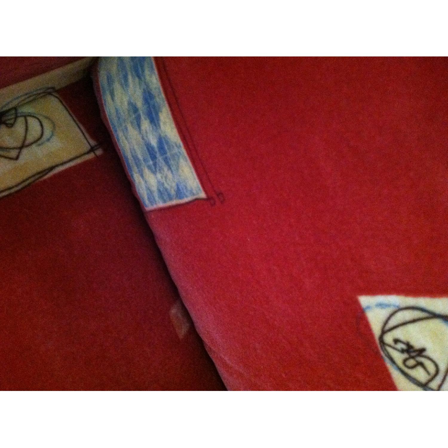Red Velvet Settee - image-8