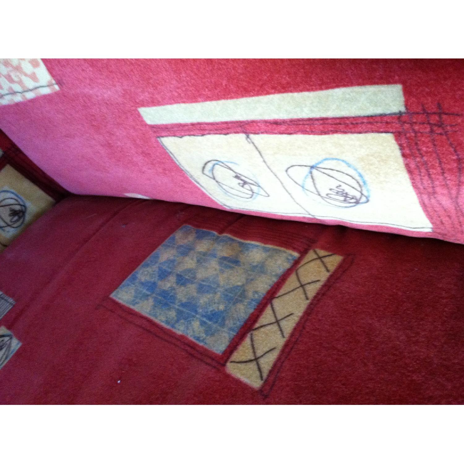 Red Velvet Settee - image-10