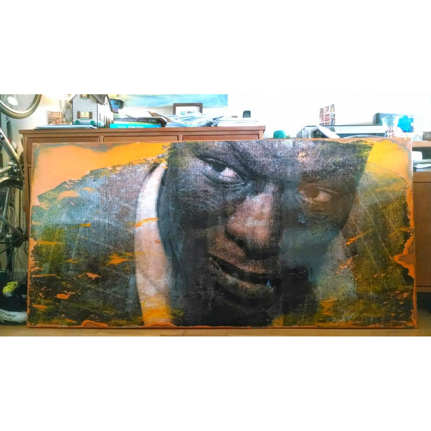 Nat King Cole Painting (Large Format) - image-1
