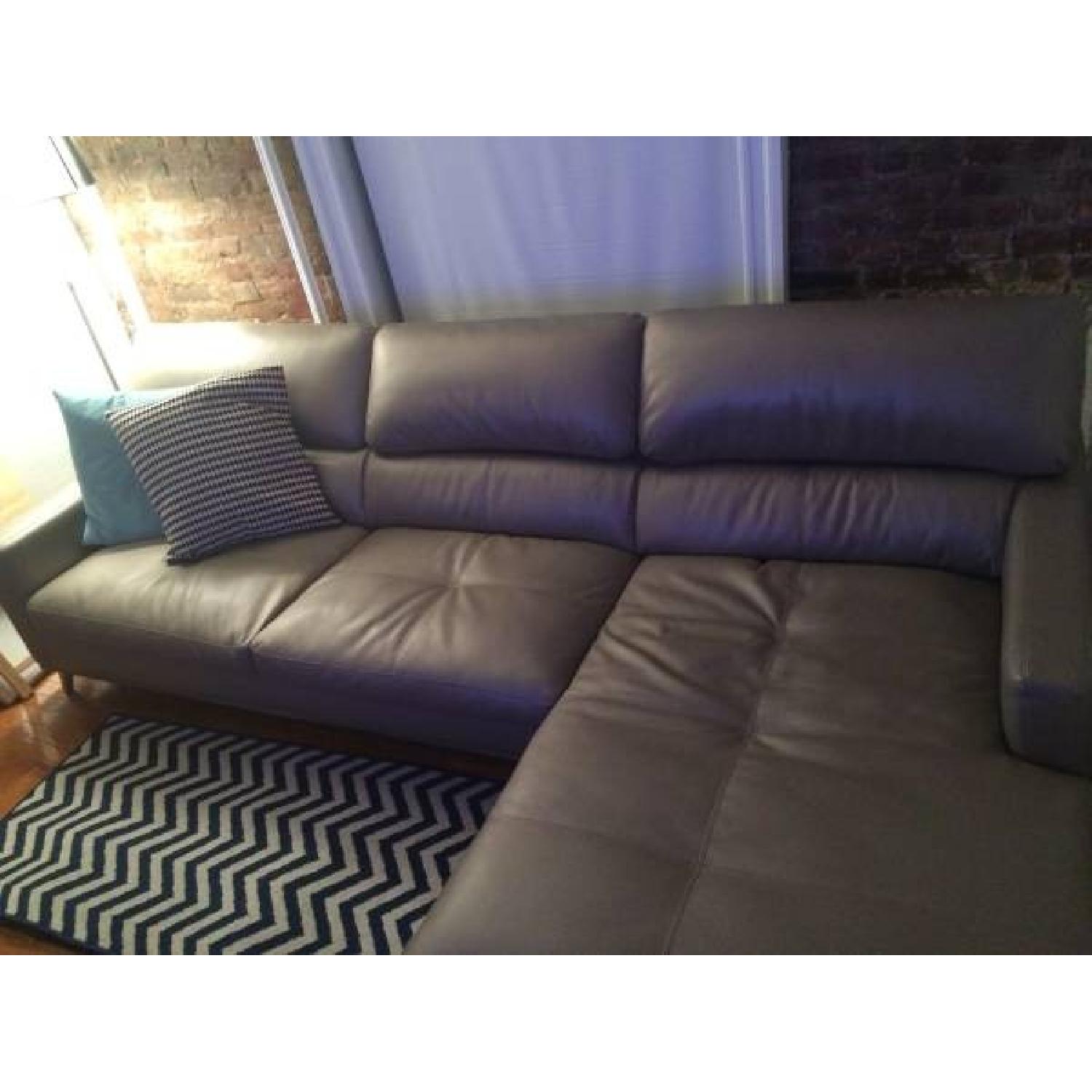 Champagne Color Sectional Sofa - image-2