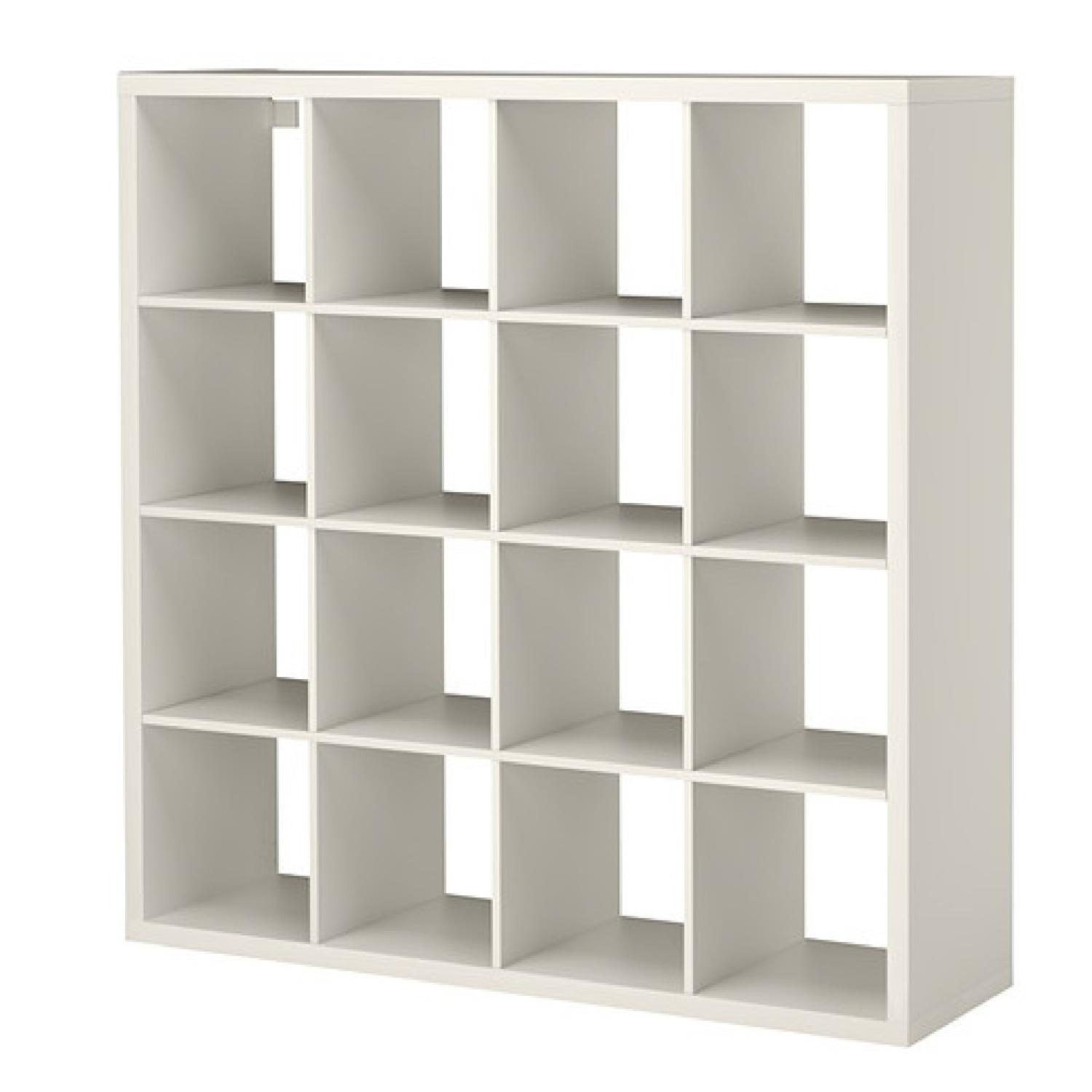 Ikea White Cubes Storage Unit AptDeco