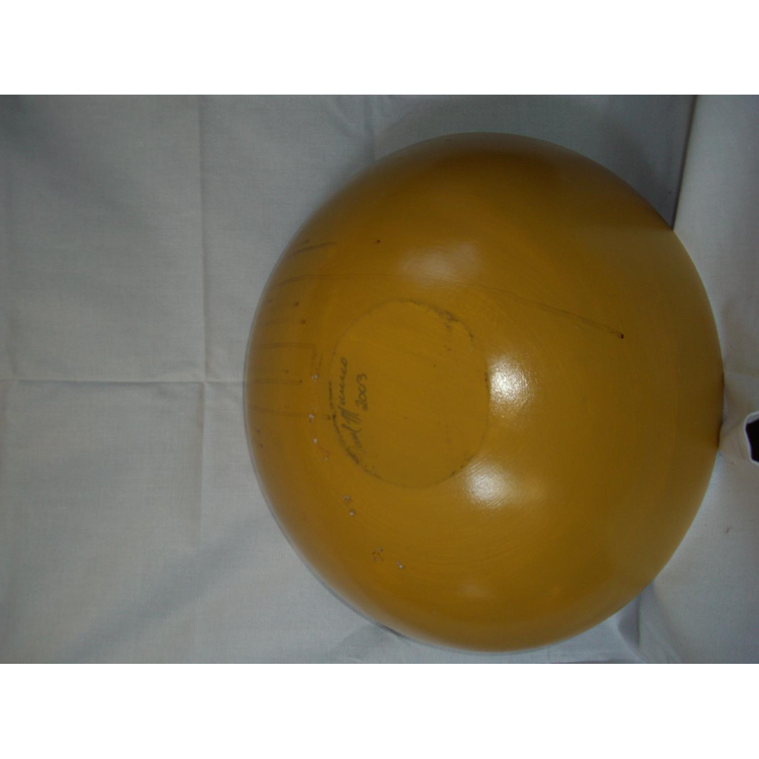 Paul M. Decorative Hand Painted Wooden Bowl - image-9