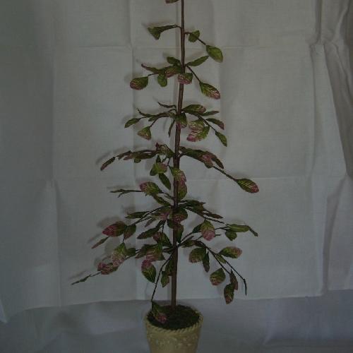 Used Decorative Petite Faux Trees - Pair for sale on AptDeco