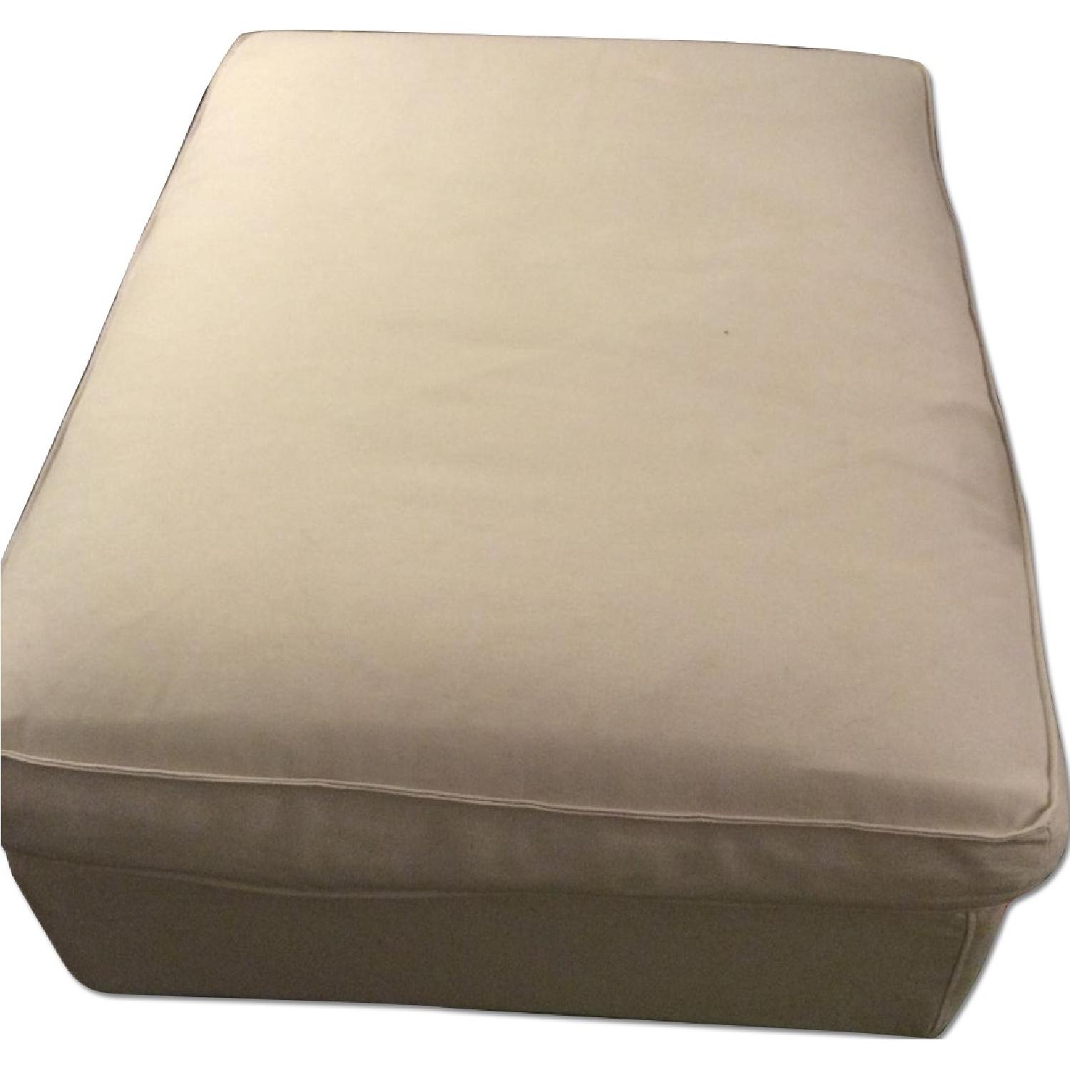 Ikea Sofa + Ottoman - image-5