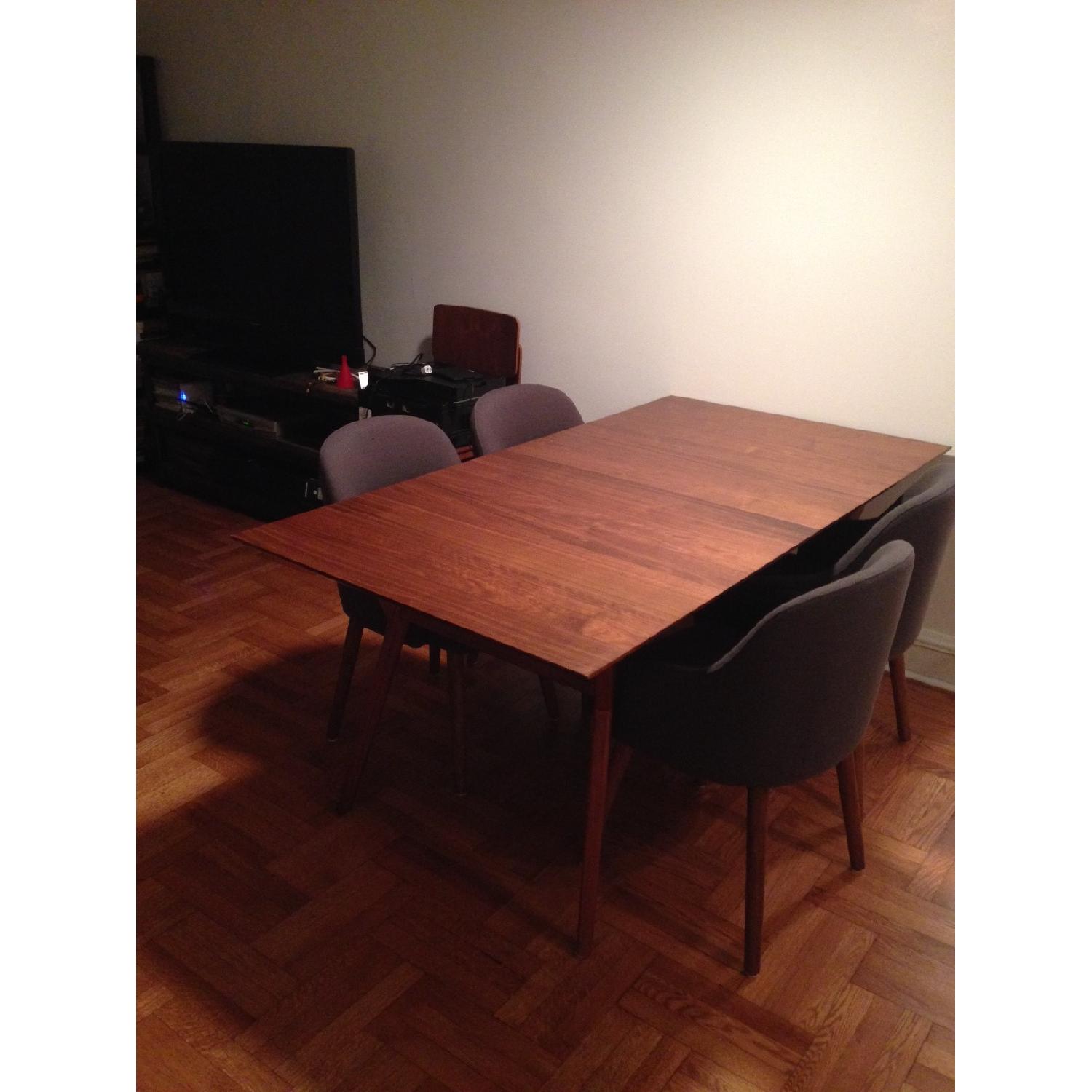 West Elm Parker Mid-Century Expandable Dining Table - image-3