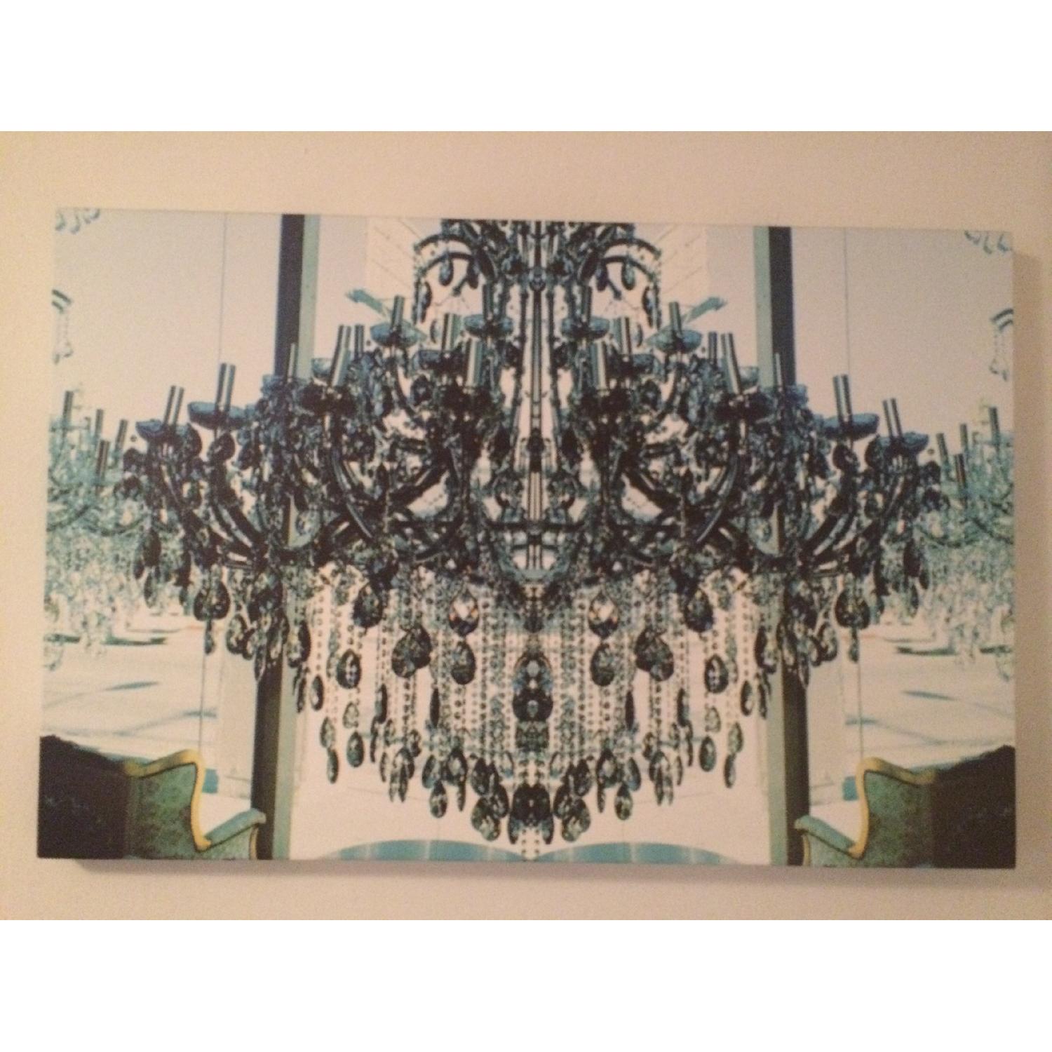 Fluorescent Palace Goddess Glamour on Canvas - image-5