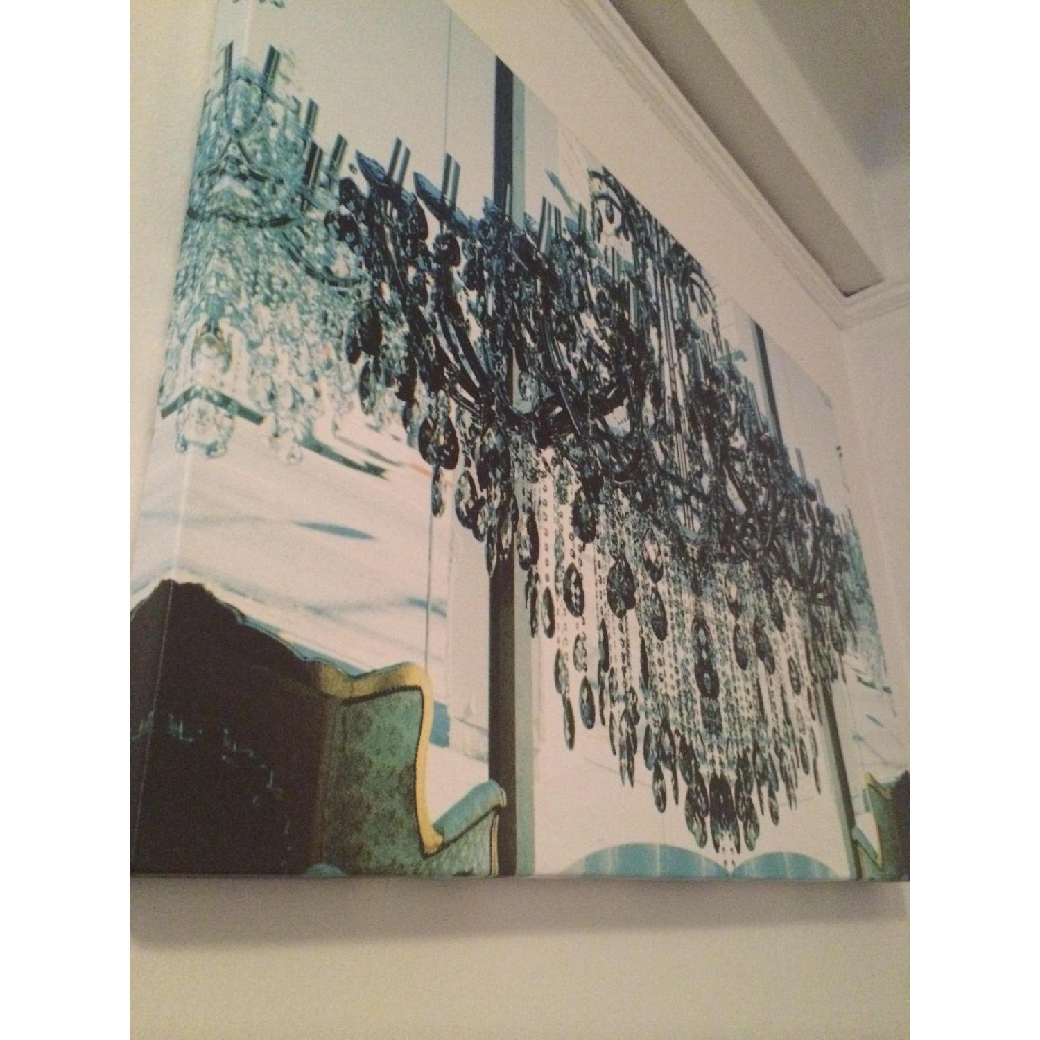 Fluorescent Palace Goddess Glamour on Canvas - image-6