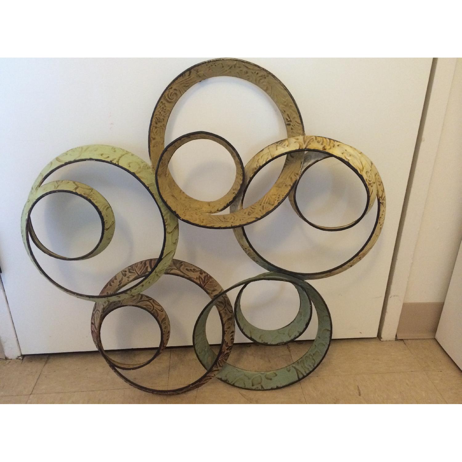 Pier 1 Imports Metal Wall Hanging AptDeco