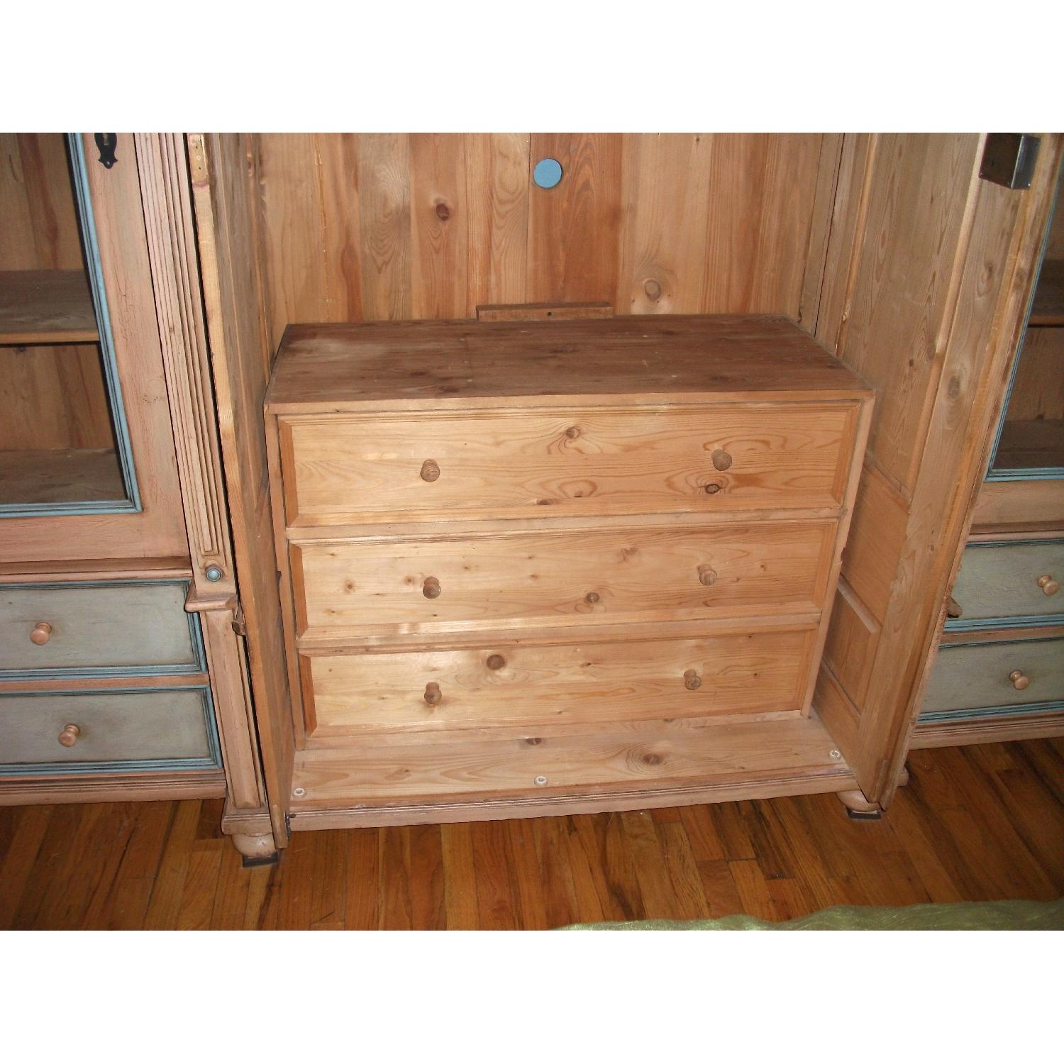 Handmade Oak Wardrobe/Entertainment Unit - image-4