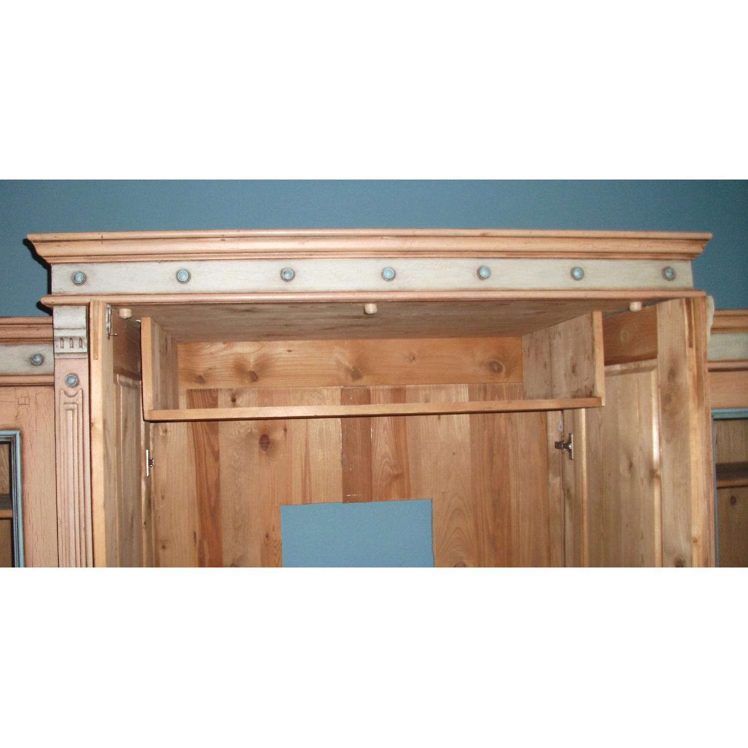 Handmade Oak Wardrobe/Entertainment Unit - image-5