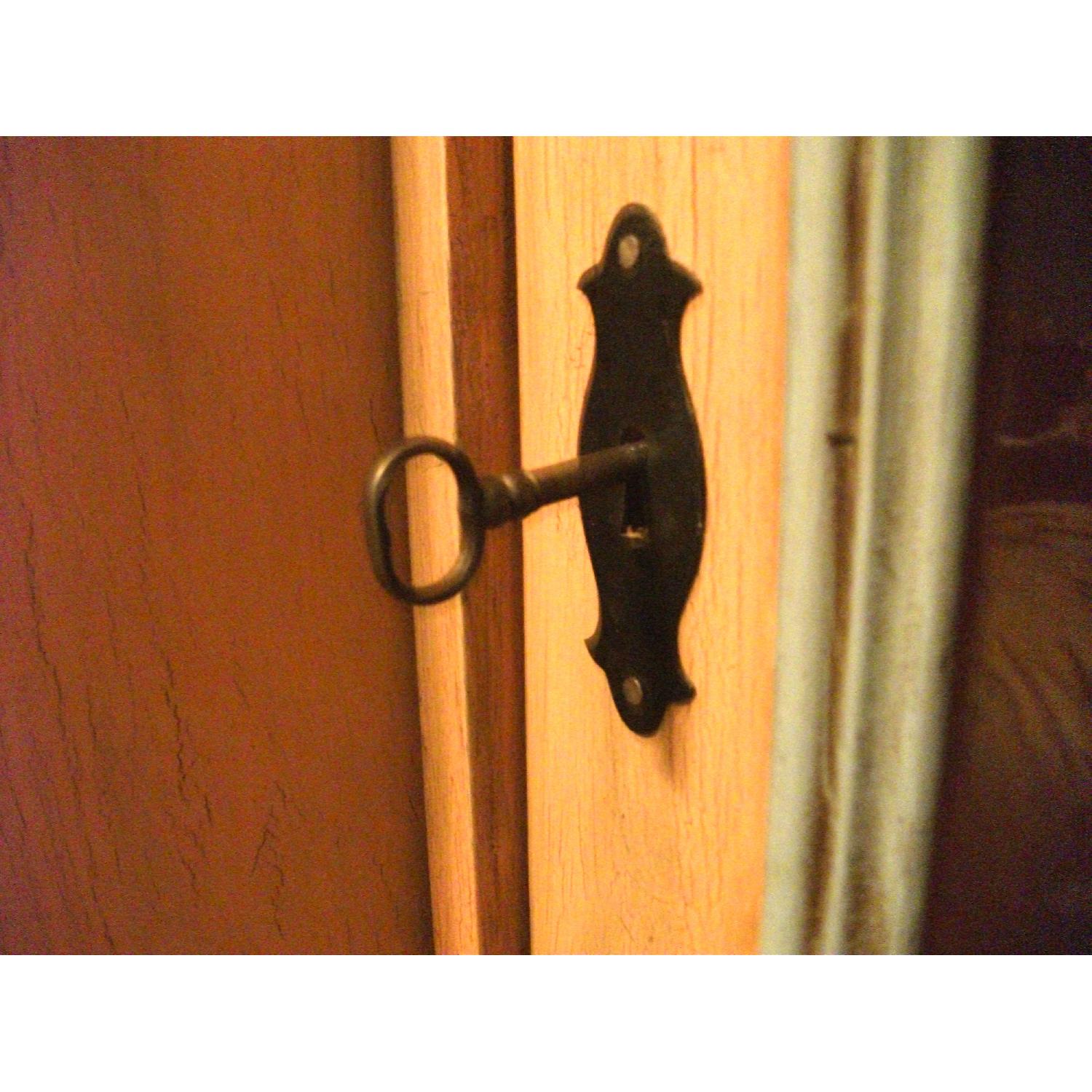 Handmade Oak Wardrobe/Entertainment Unit - image-9