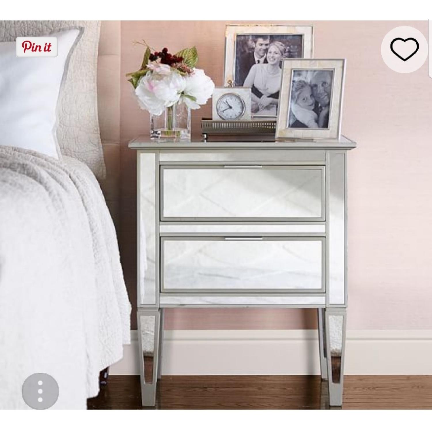 Pottery Barn Park Mirror Bedside Tablenightstand 5 Pottery Barn Park Mirror Bedside Tablenightstand 5