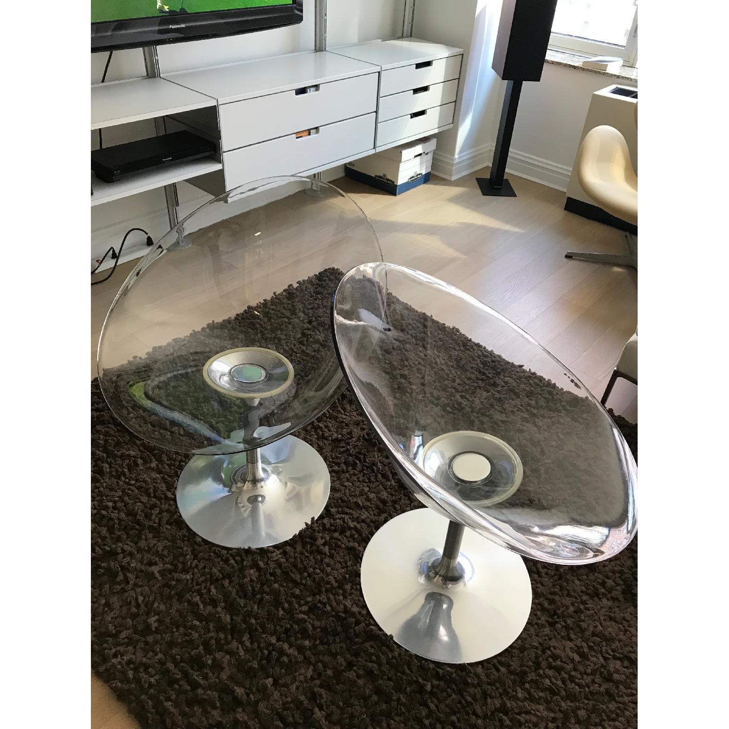 Kartell Philippe Starck Eros Swivel Chair - image-1