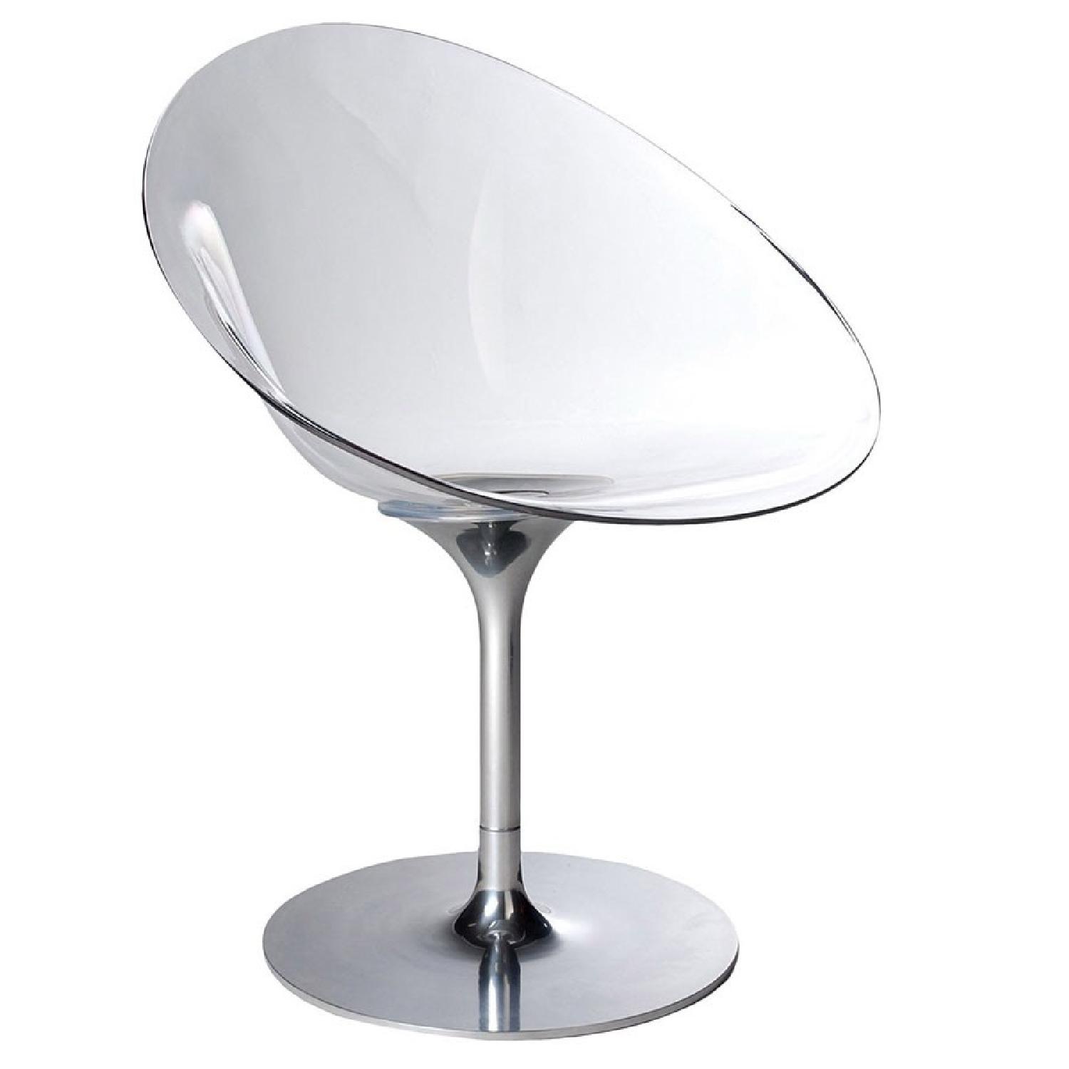 Kartell Philippe Starck Eros Swivel Chair - image-0