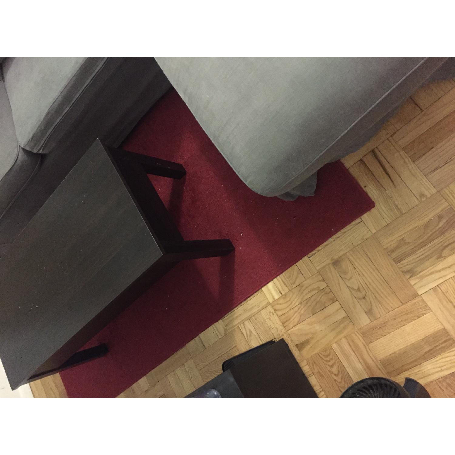 Charleston Cut & Loop Patterned Olefin Red Area Rug - image-2