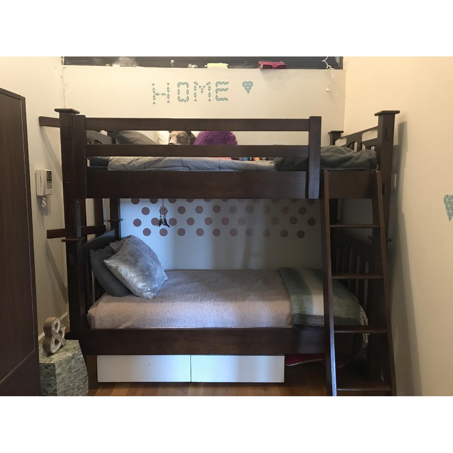 Pottery Barn Kendall Twin Over Twin Bunk Bed - image-1