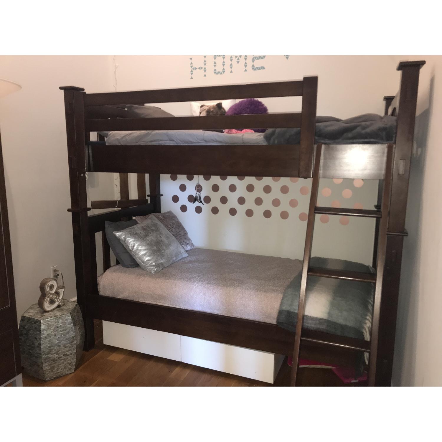 Pottery Barn Kendall Twin Over Twin Bunk Bed - image-2