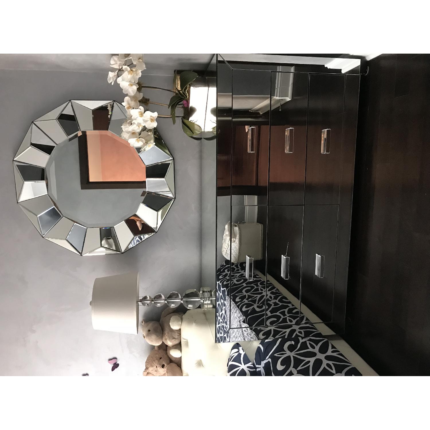 Neiman Marcus Clairmonte Mirrored Dresser - image-1