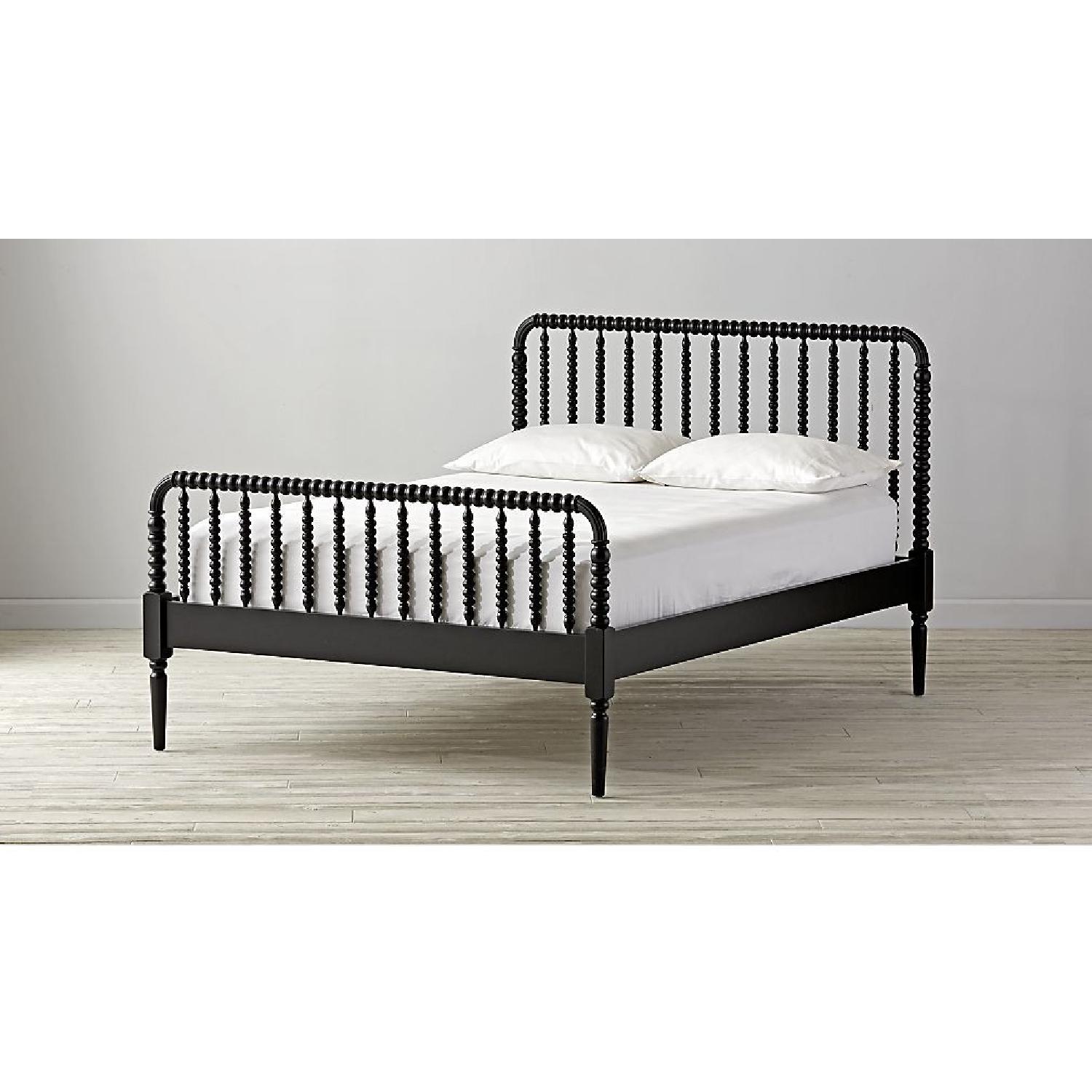 Crate & Barrel Jenny Lind Raspberry Full Bed - image-2