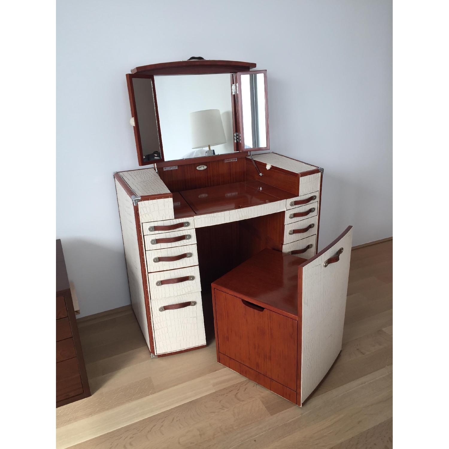 StarBay Dressing Table w/ Mirror & Seat - image-4