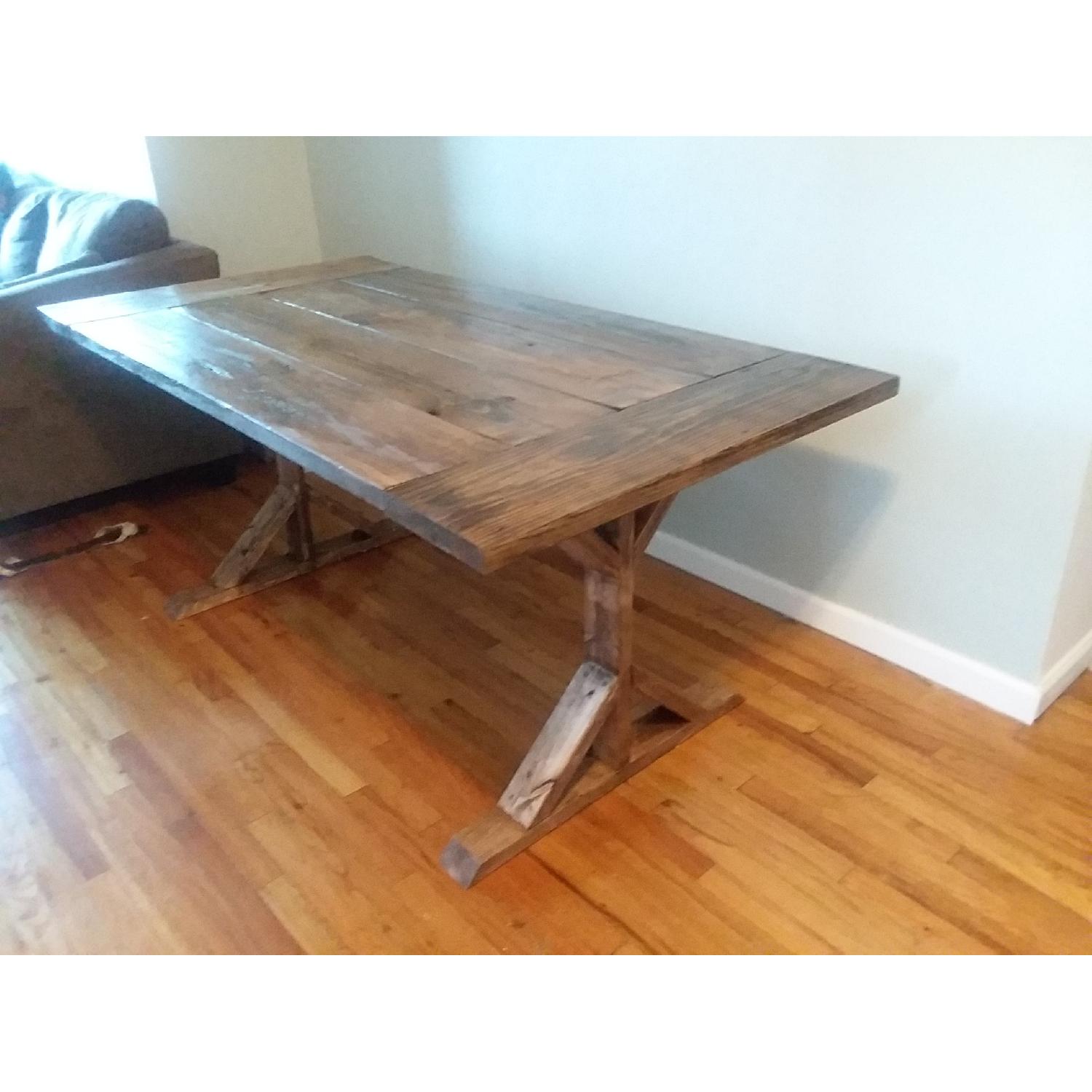 Reclaimed Wood Dining Table - image-1