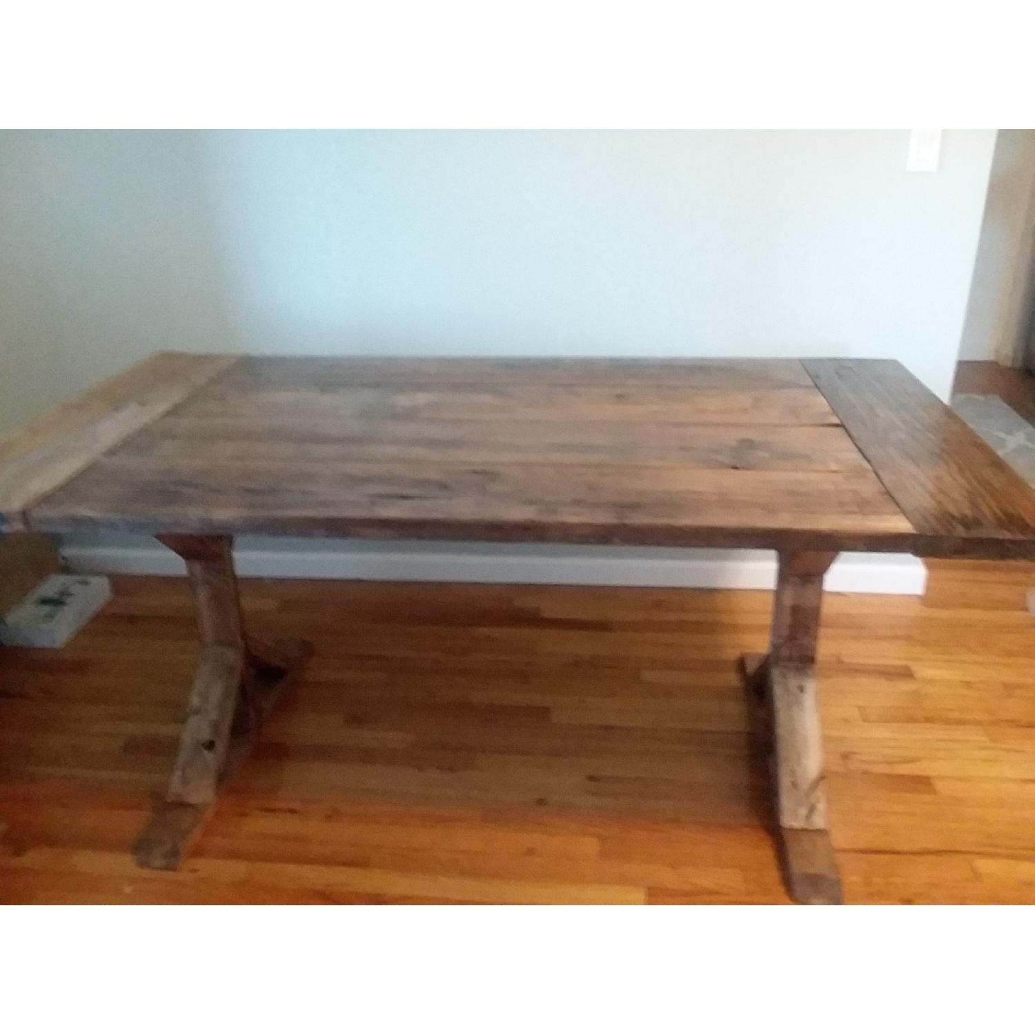 Reclaimed Wood Dining Table - image-2