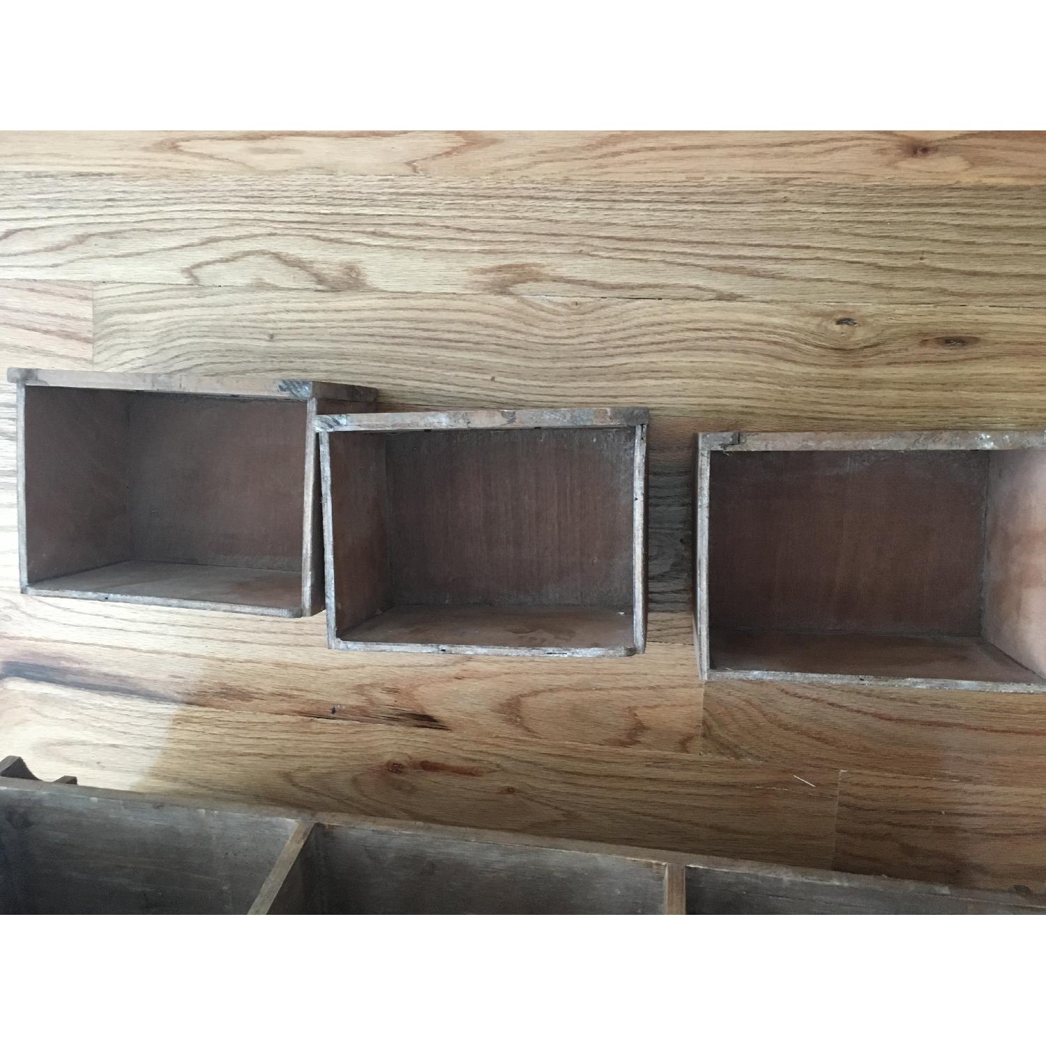 HomeGoods Hanging Coat Rack w/ Storage Drawers AptDeco