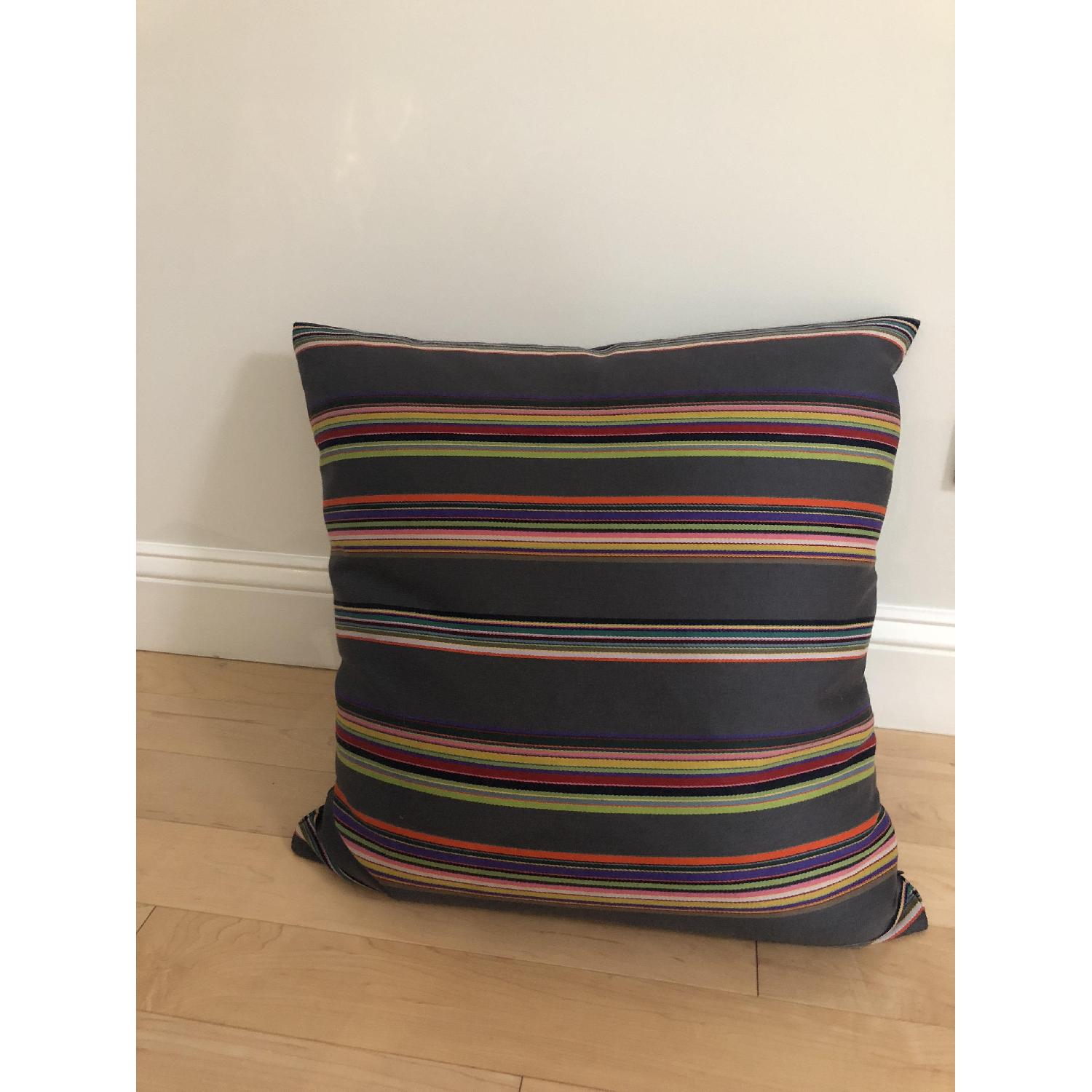 Paul Smith Nylon Striped Wool Pillows - image-2