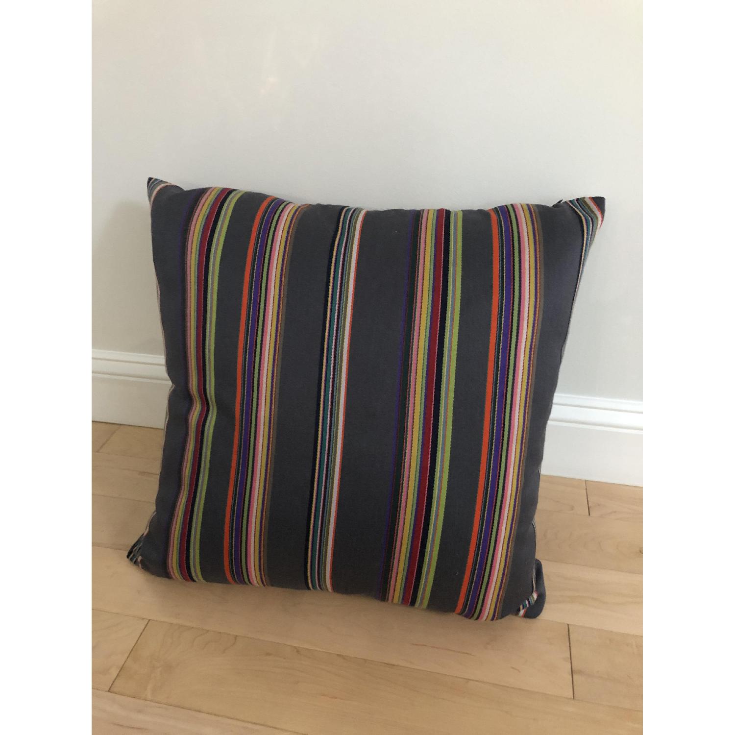 Paul Smith Nylon Striped Wool Pillows - image-3