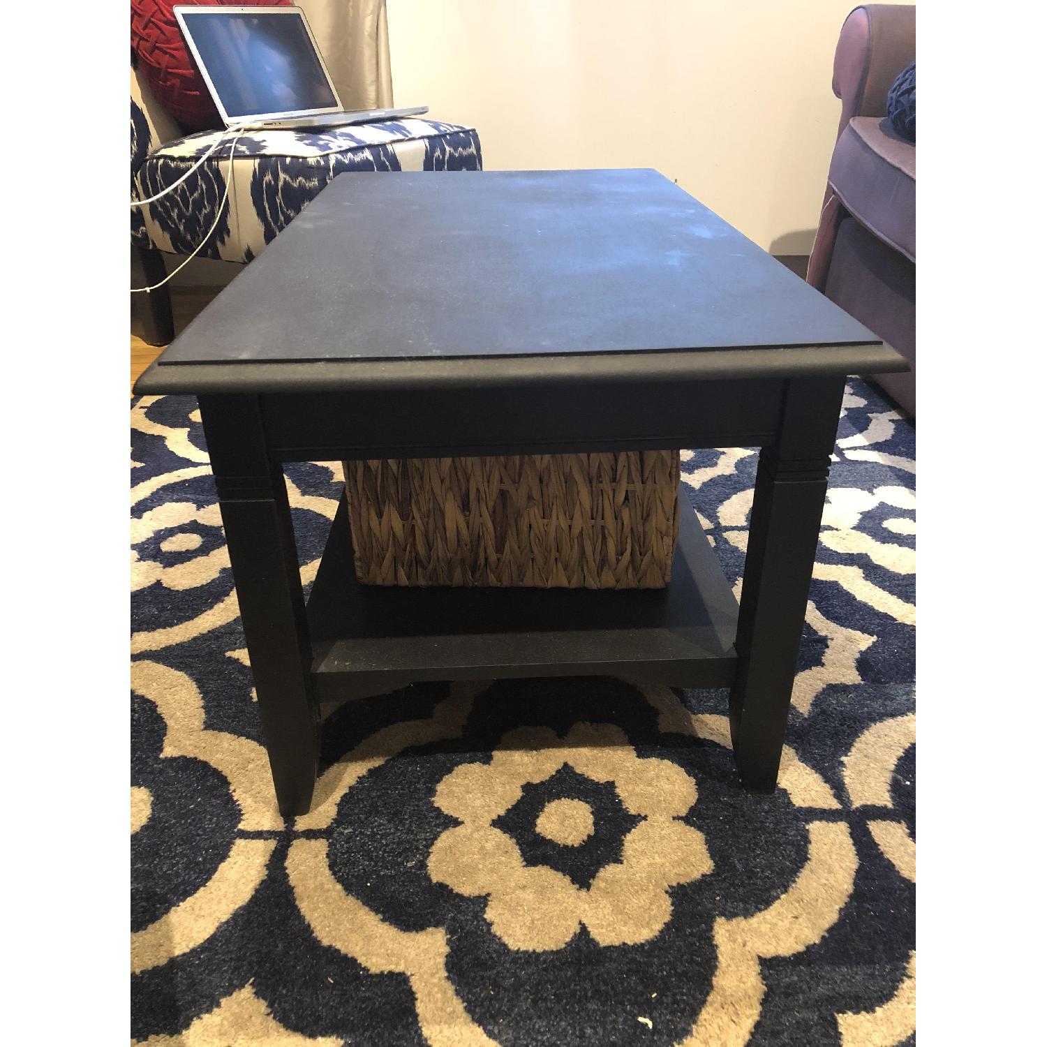Target Parsons Black Coffee Table - image-3