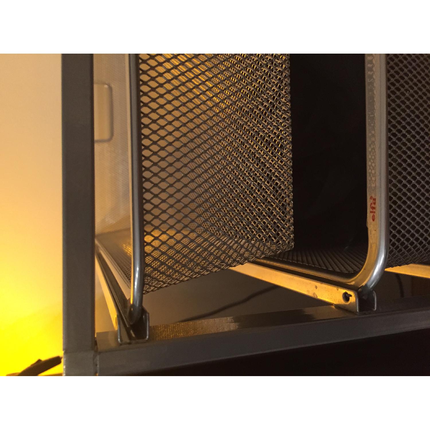 Container Store Elfa Mesh Stacked Drawers - image-4