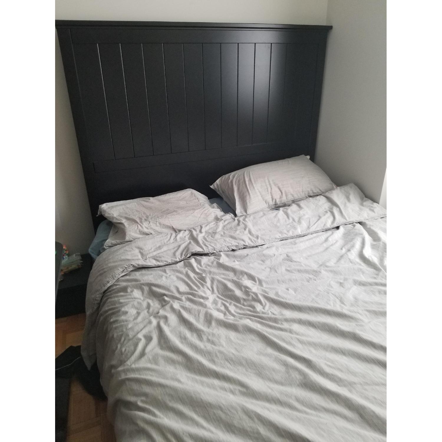 Ikea Undredal Queen Size Bed w/ Headboard - image-1