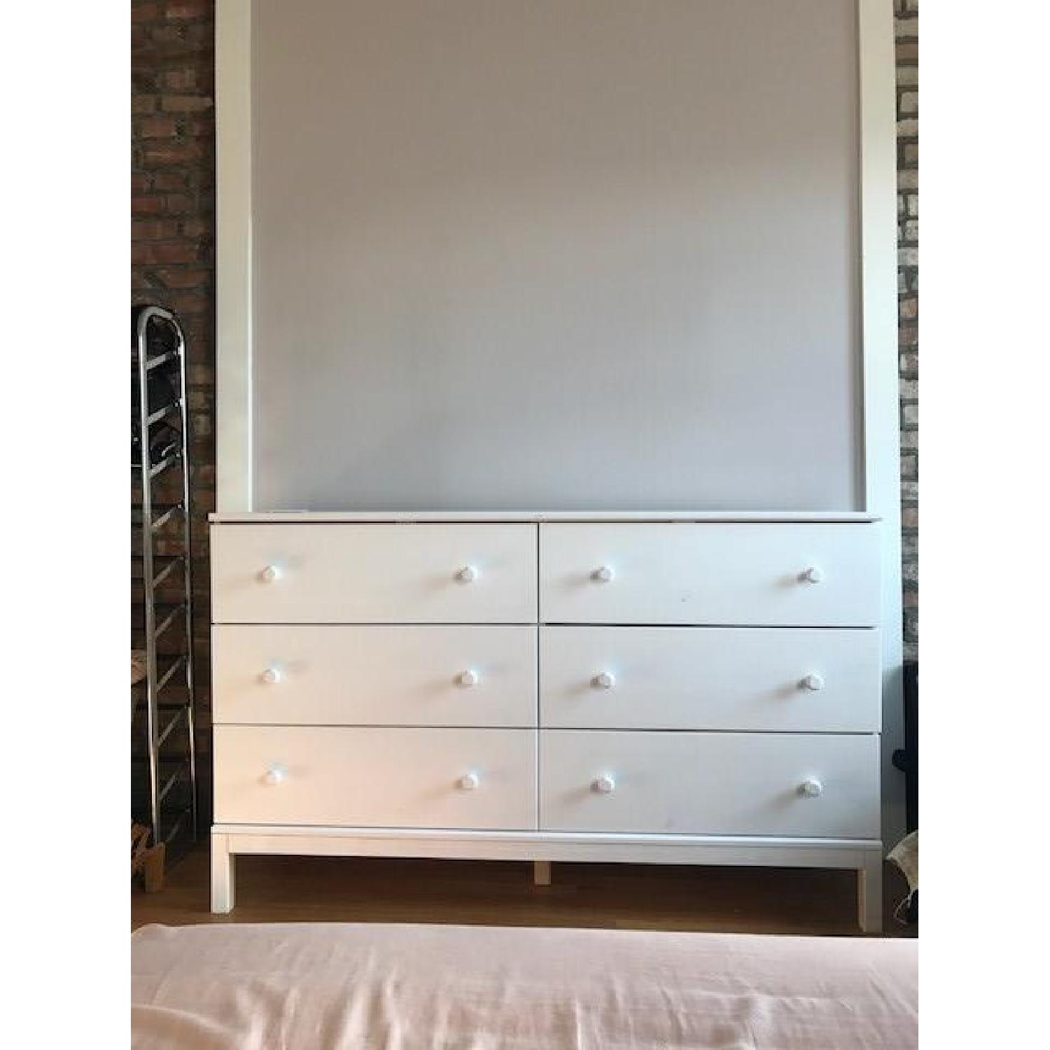 Ikea Tarva White 6 Drawer Dresser - image-2